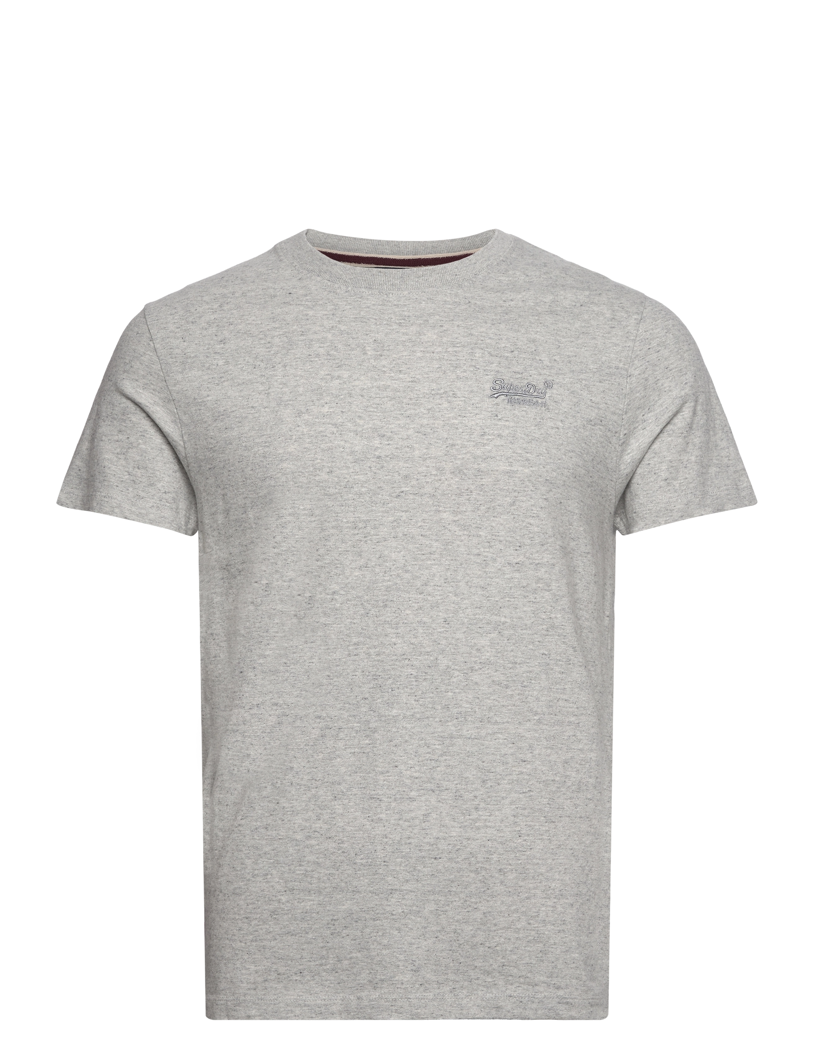 Superdry - VINTAGE LOGO EMB TEE - laveste priser - grey fleck marl - 1