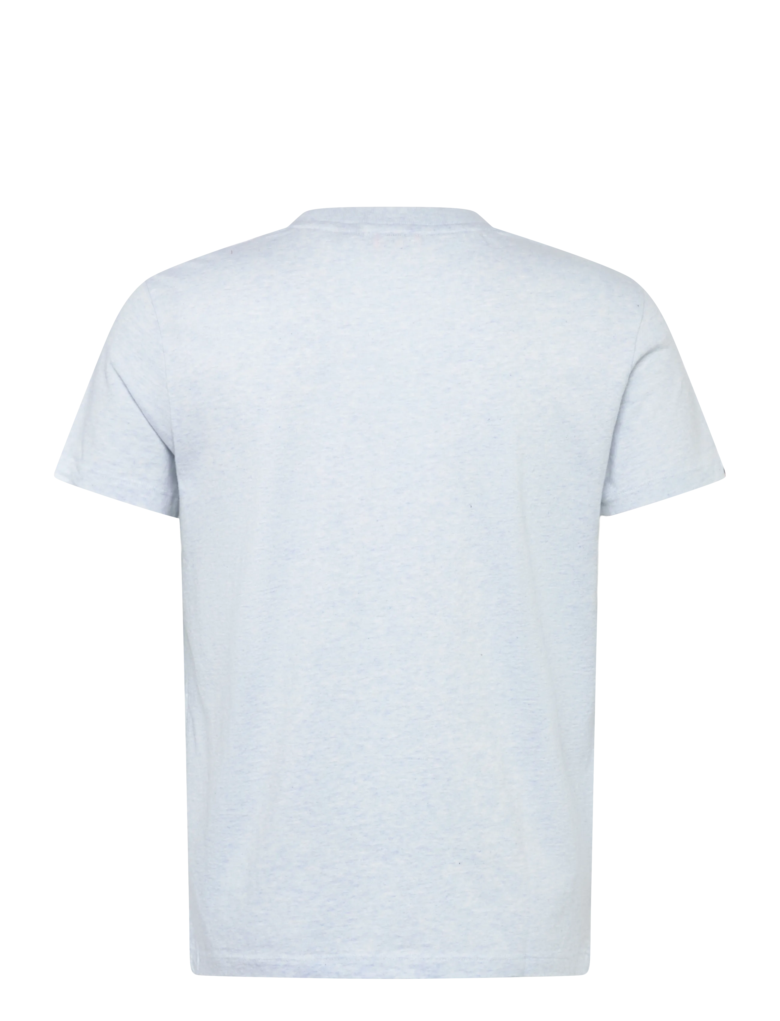 Superdry - VINTAGE LOGO EMB TEE - short-sleeved t-shirts - icy blue marl/navy - 2