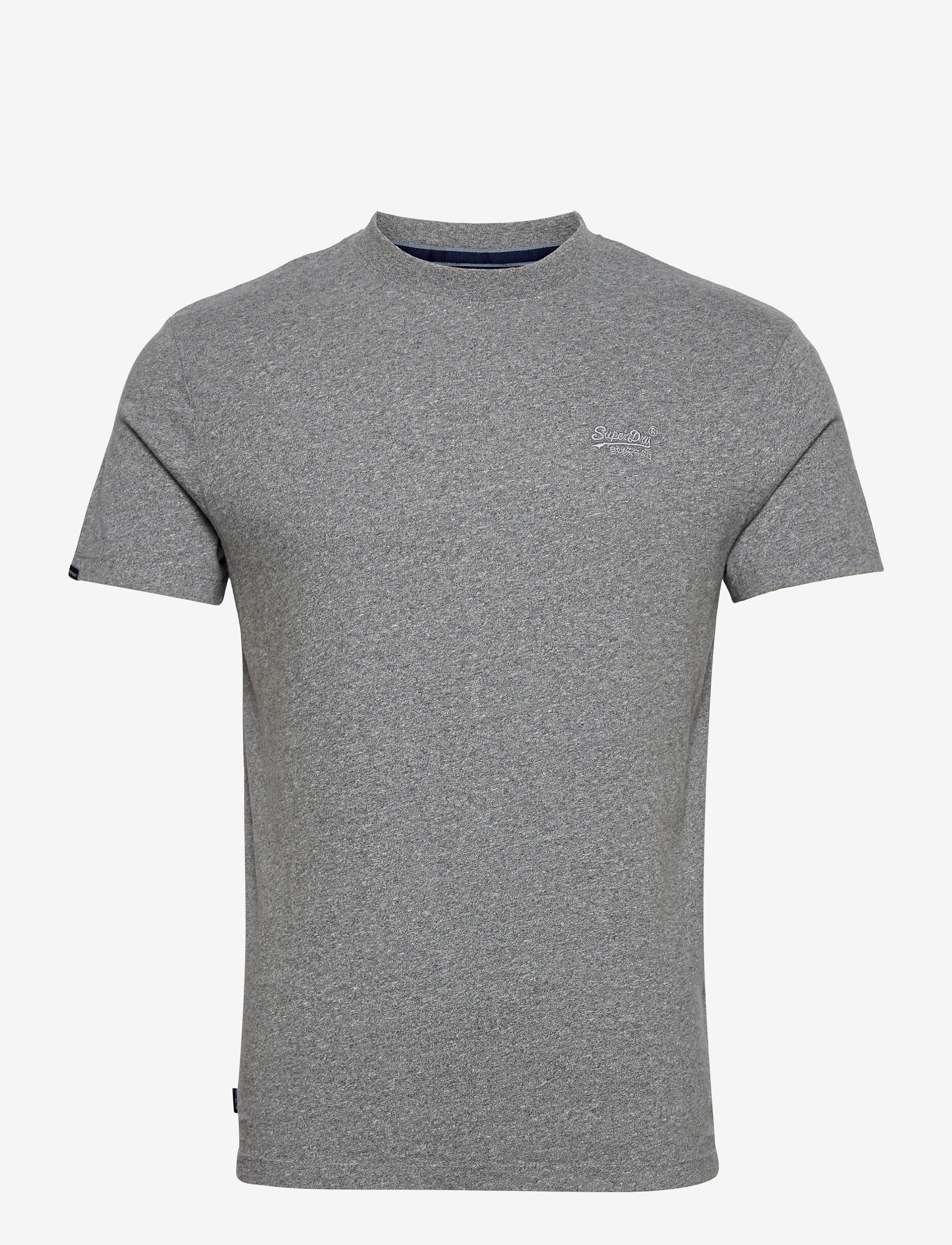 Superdry - VINTAGE LOGO EMB TEE - laveste priser - noos grey marl - 1