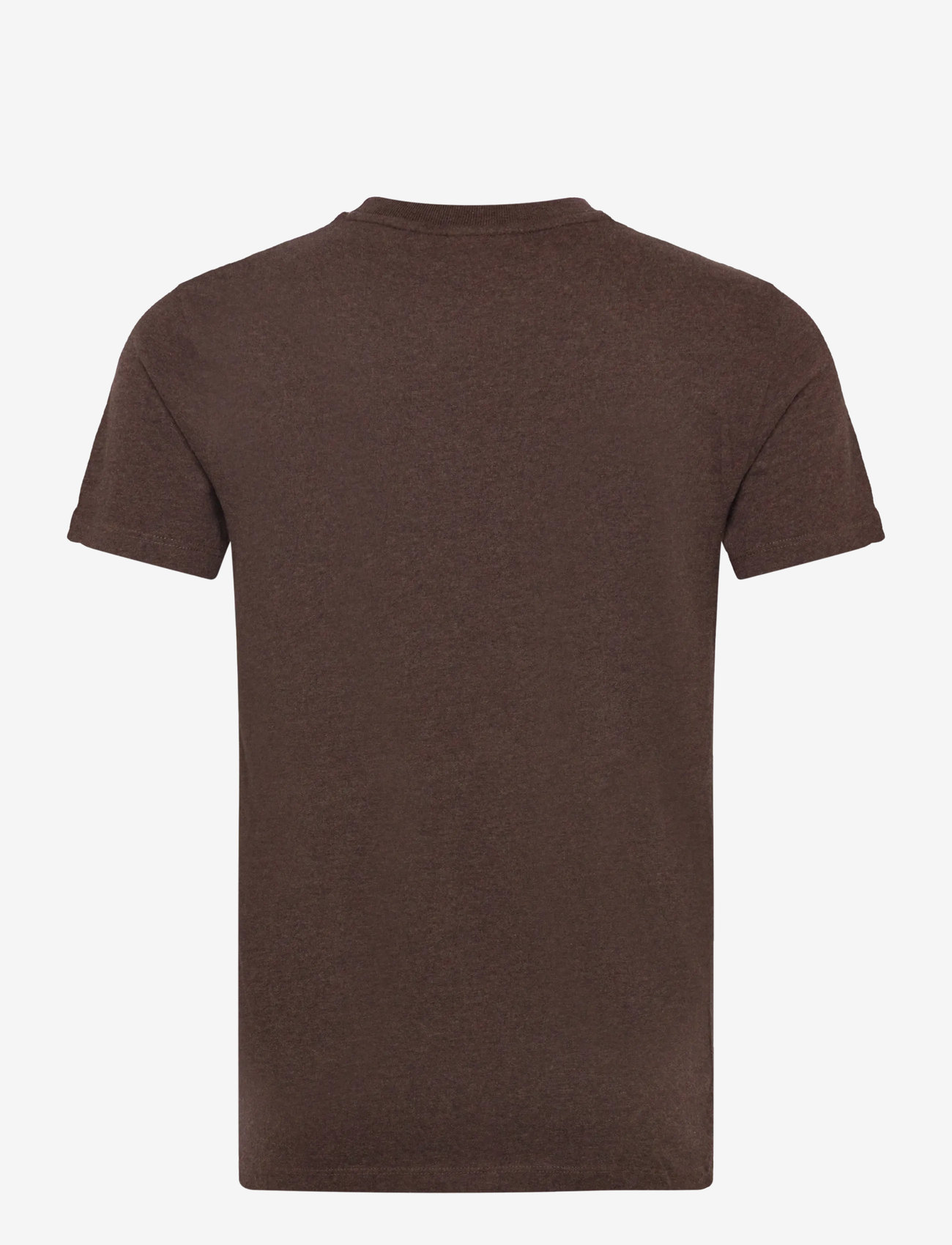 Superdry - ESSENTIAL LOGO EMB TEE - efterårstøj - nutmeg brown marl - 1