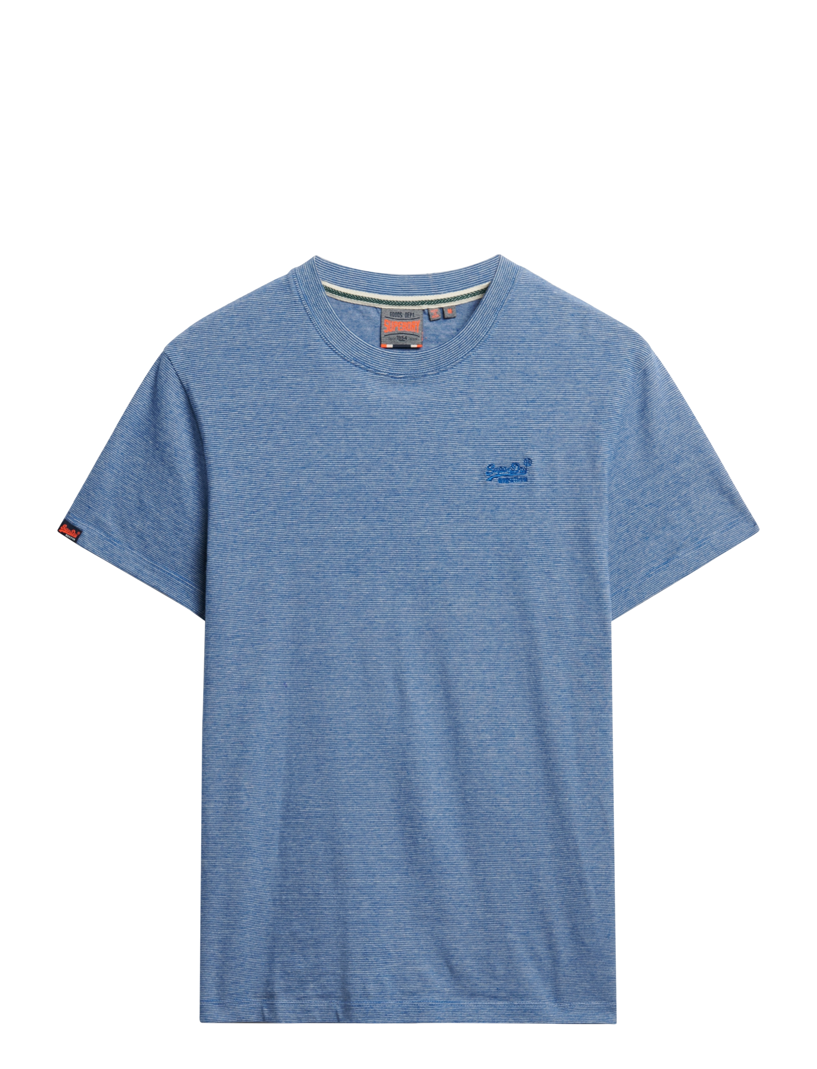 Superdry ESSENTIAL LOGO EMB TEE - Kleidung - OCEAN BLUE FEEDER / blue