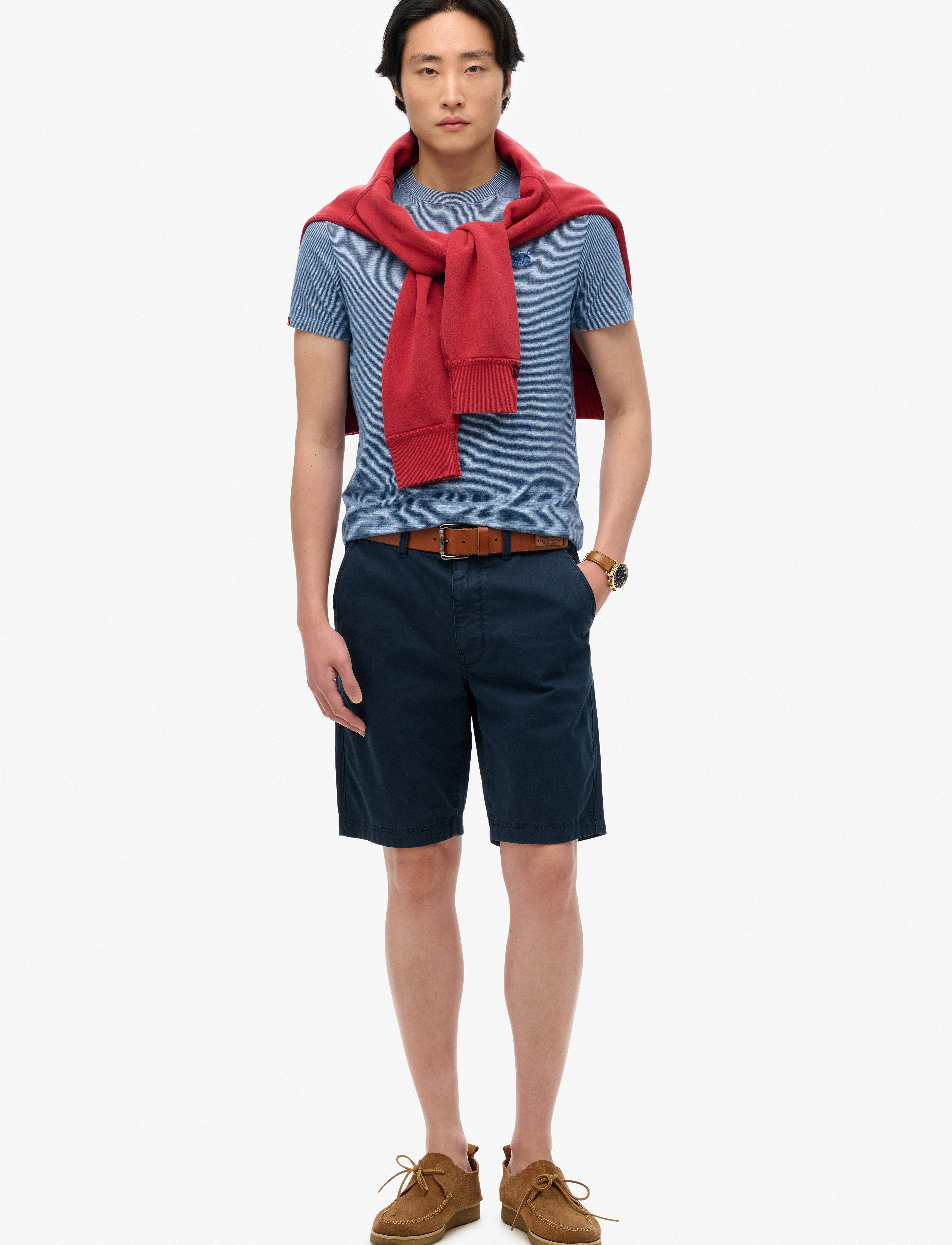 Superdry - VINTAGE LOGO EMB TEE - laveste priser - ocean blue feeder - 2