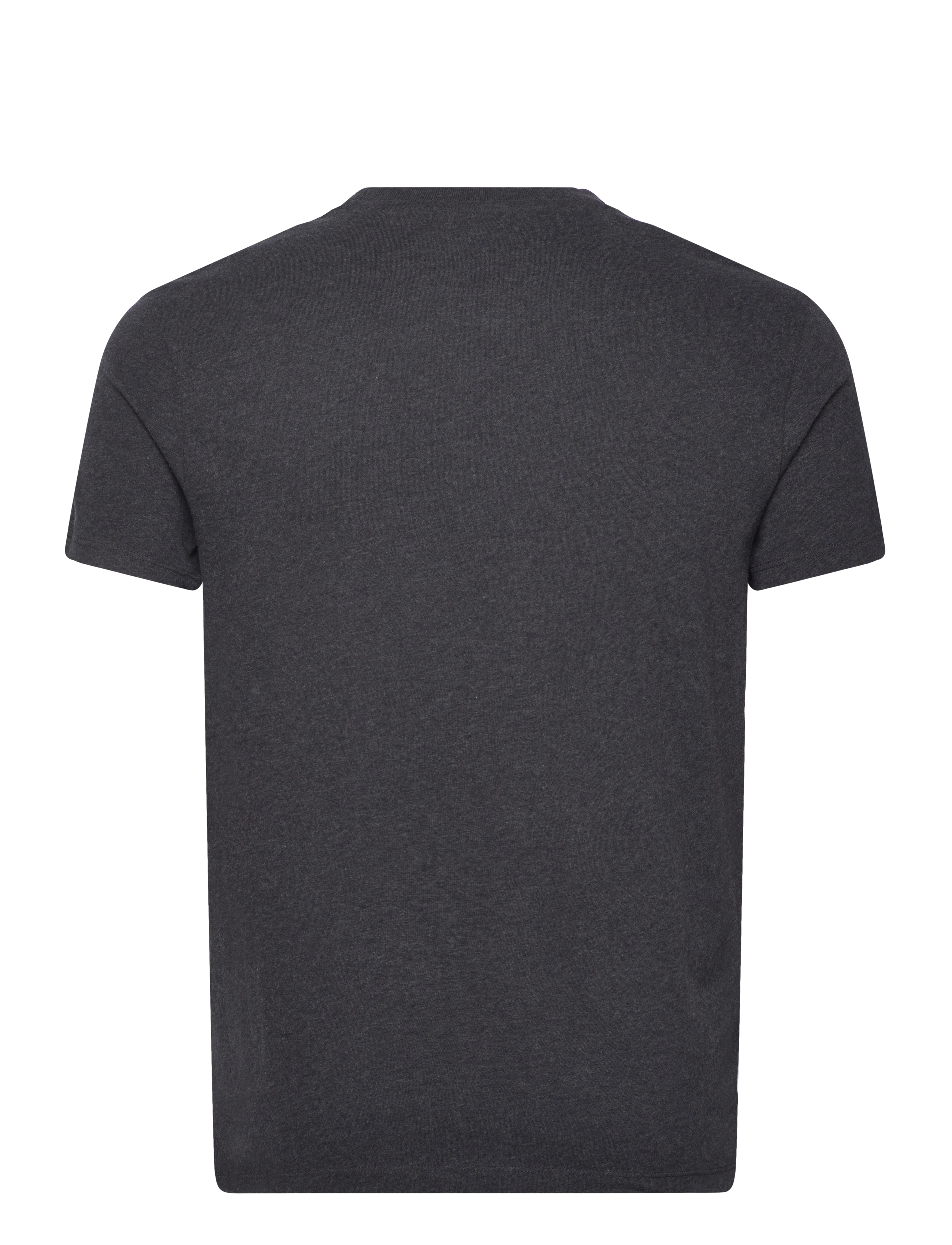 Superdry - VINTAGE LOGO EMB TEE - laveste priser - raven black marl - 2