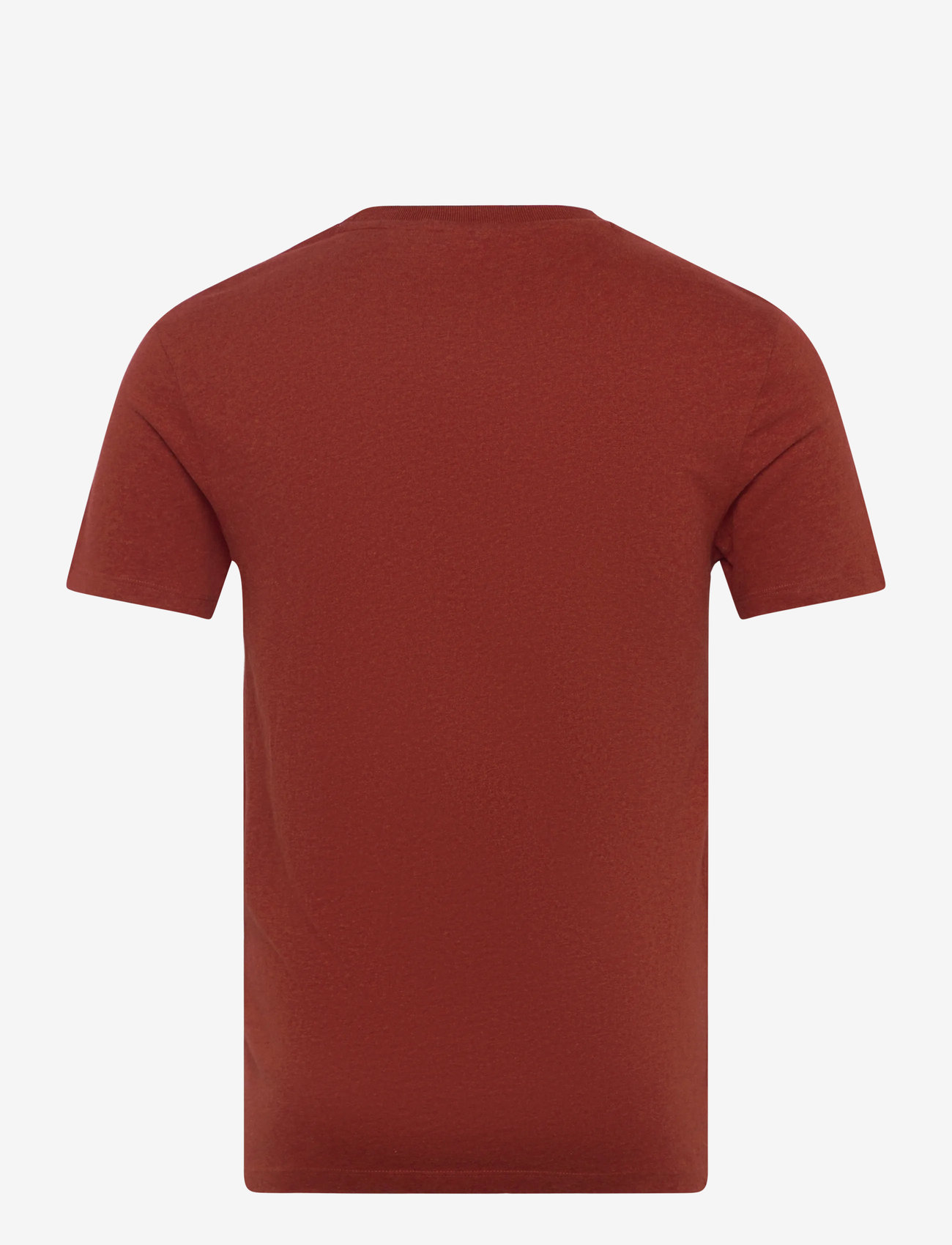 Superdry - ESSENTIAL LOGO EMB TEE - short-sleeved t-shirts - russet red marl - 2