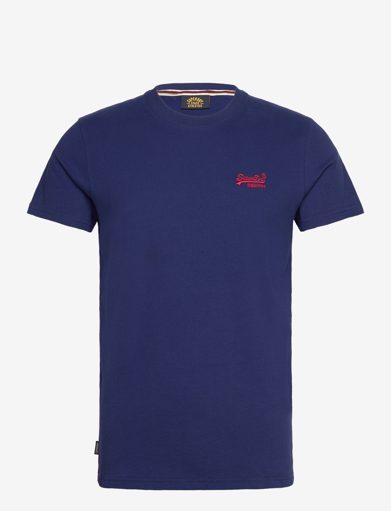 Superdry - VINTAGE LOGO EMB TEE - laveste priser - supermarine navy - 1