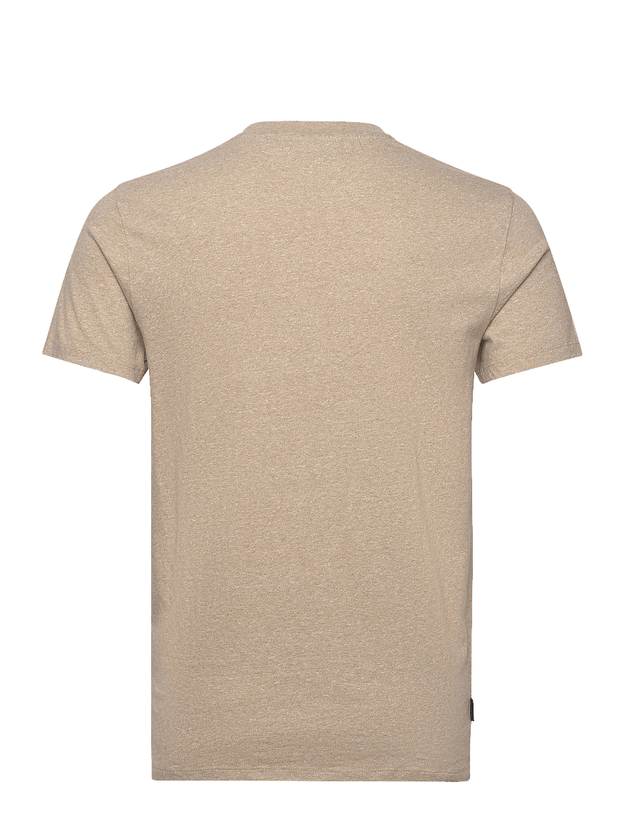 Superdry - VINTAGE LOGO EMB TEE - short-sleeved t-shirts - tan brown fleck marl - 2