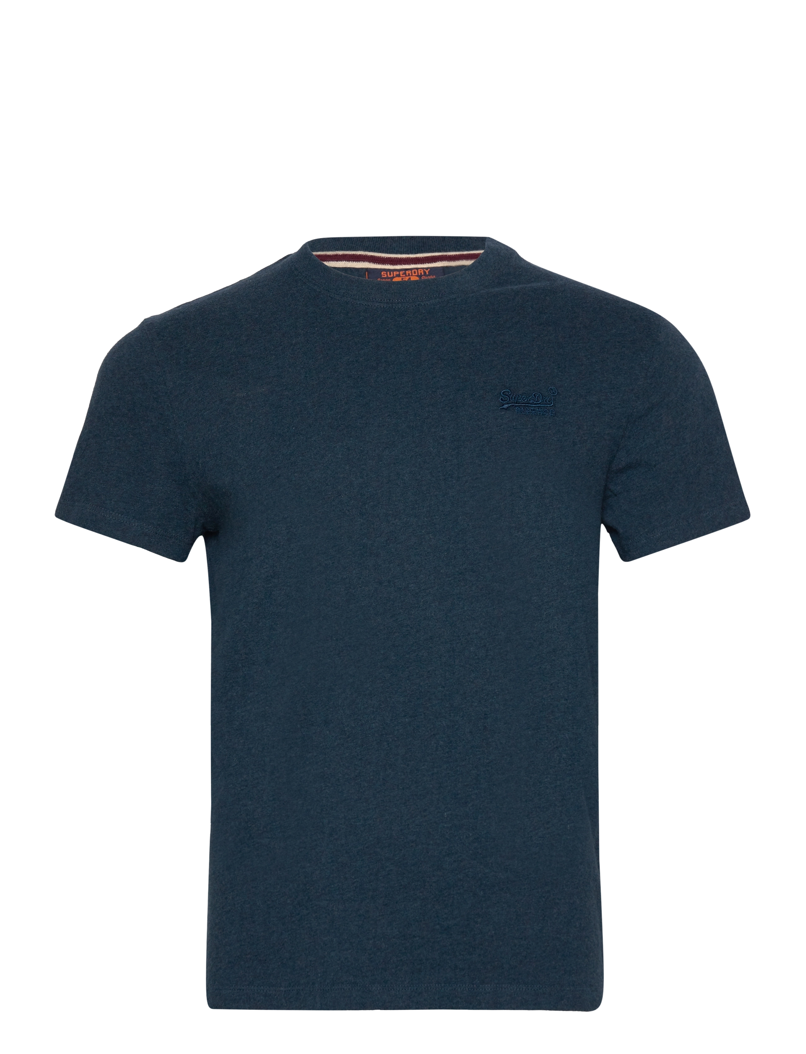 Superdry - VINTAGE LOGO EMB TEE - laveste priser - teal blue marl - 1