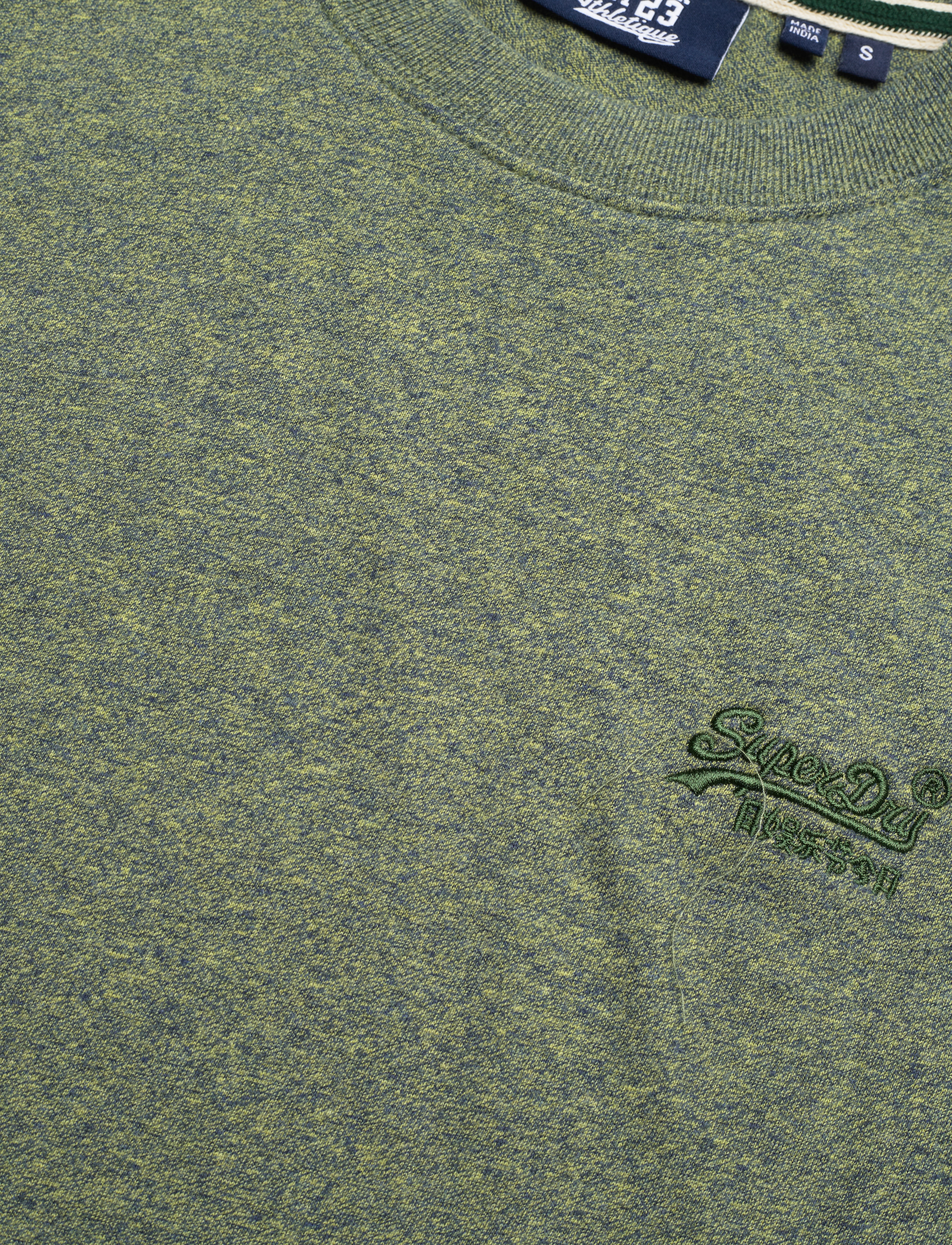 Superdry - ESSENTIAL LOGO EMB TEE - laveste priser - vine green marl - 4