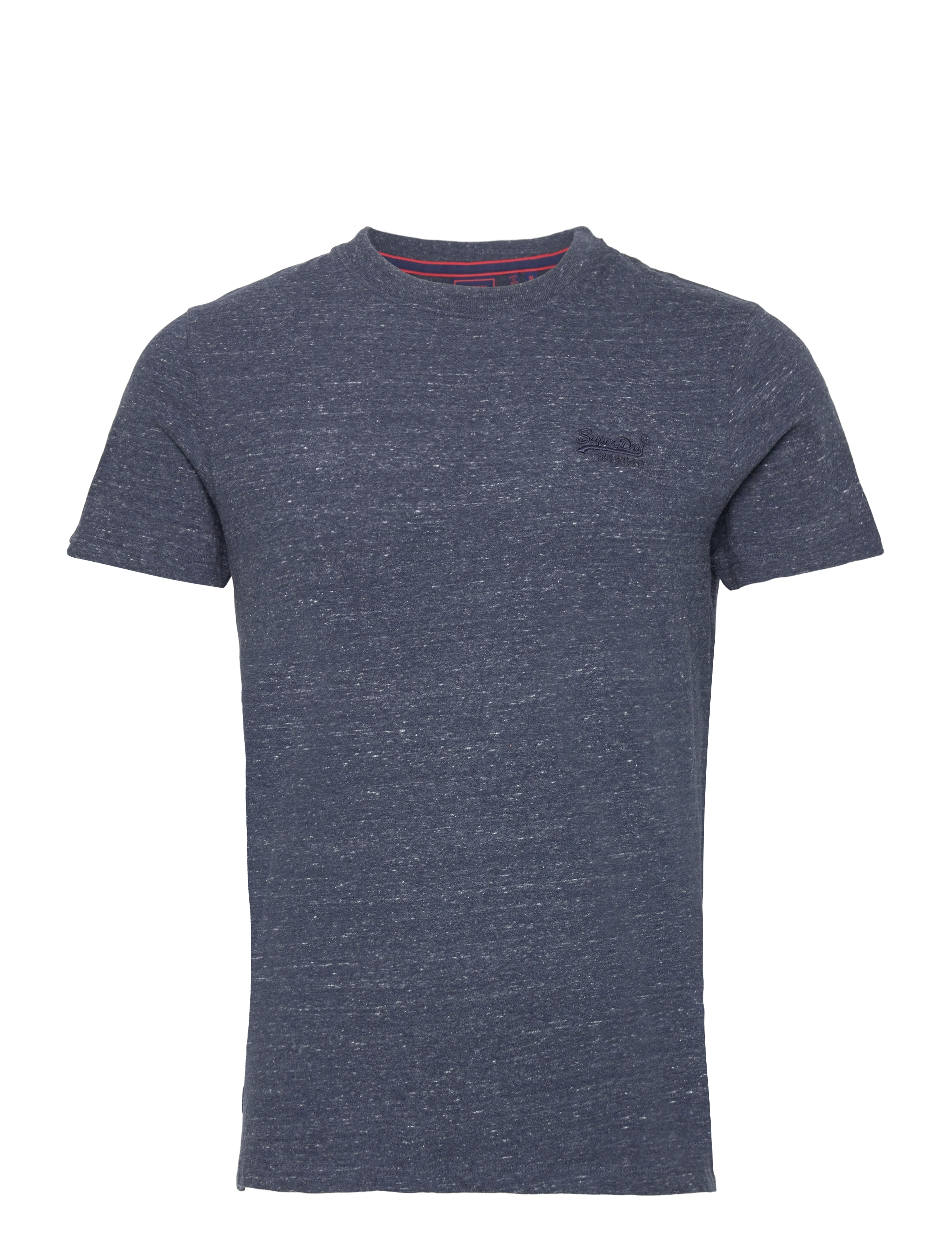ESSENTIAL LOGO EMB TEE - CREEK NAVY HEATHER
