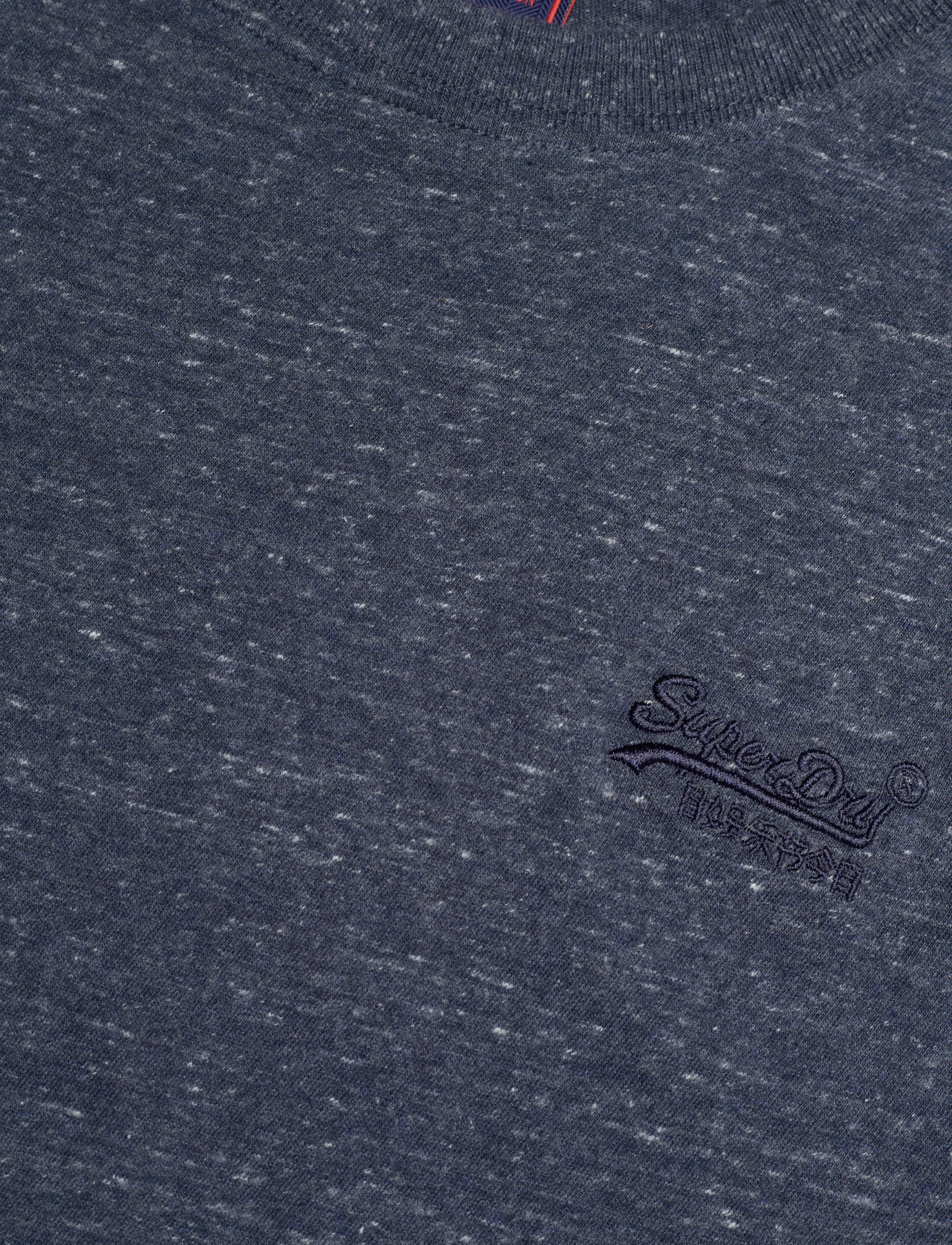 Superdry - ESSENTIAL LOGO EMB TEE - creek navy heather - 2