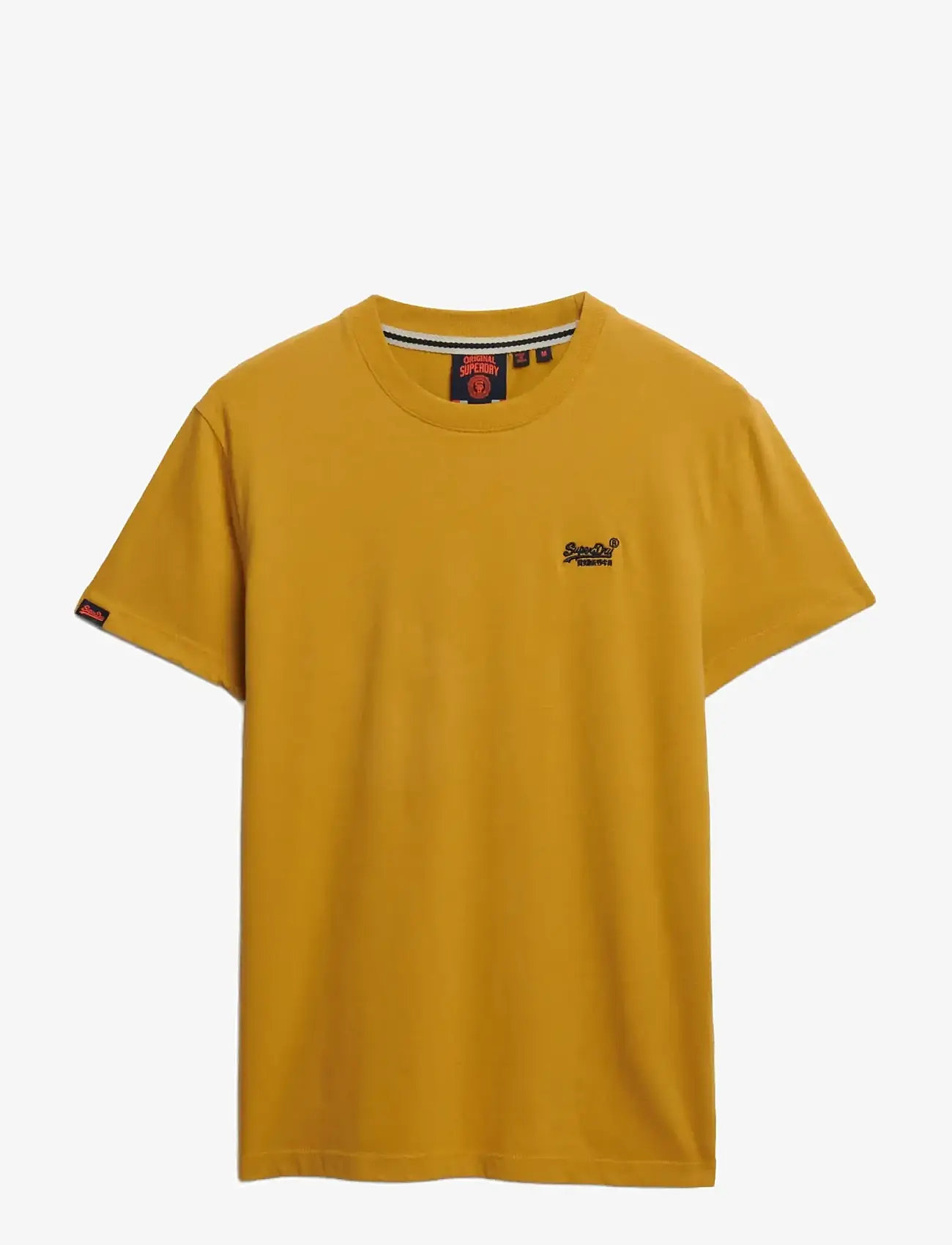 Superdry - ESSENTIAL LOGO EMB TEE - denim co ochre brown - 1