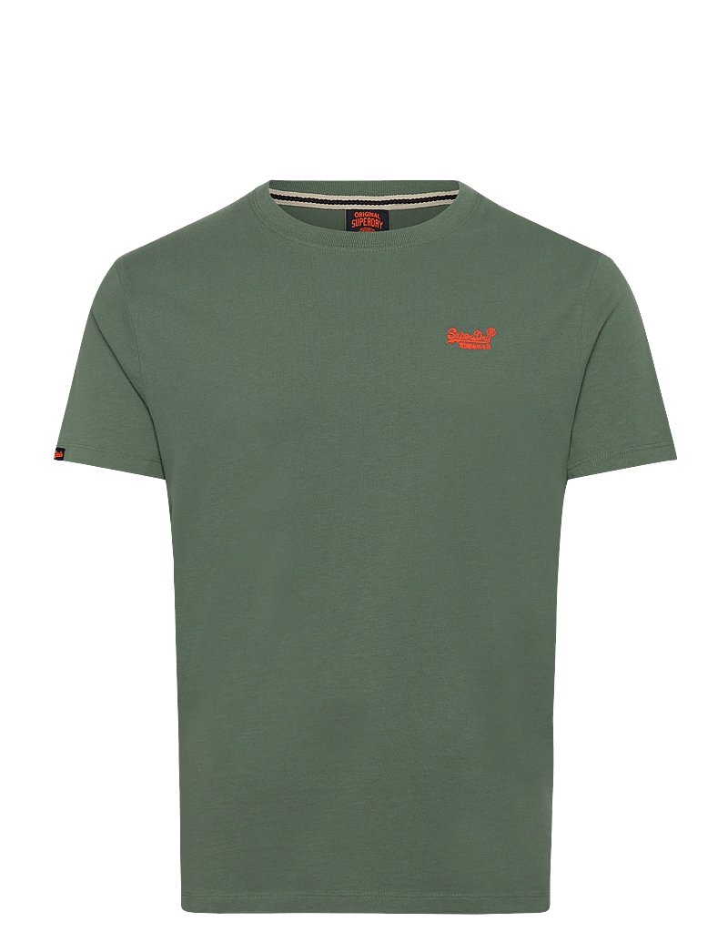 Superdry - ESSENTIAL LOGO EMB TEE - laurel khaki - 1