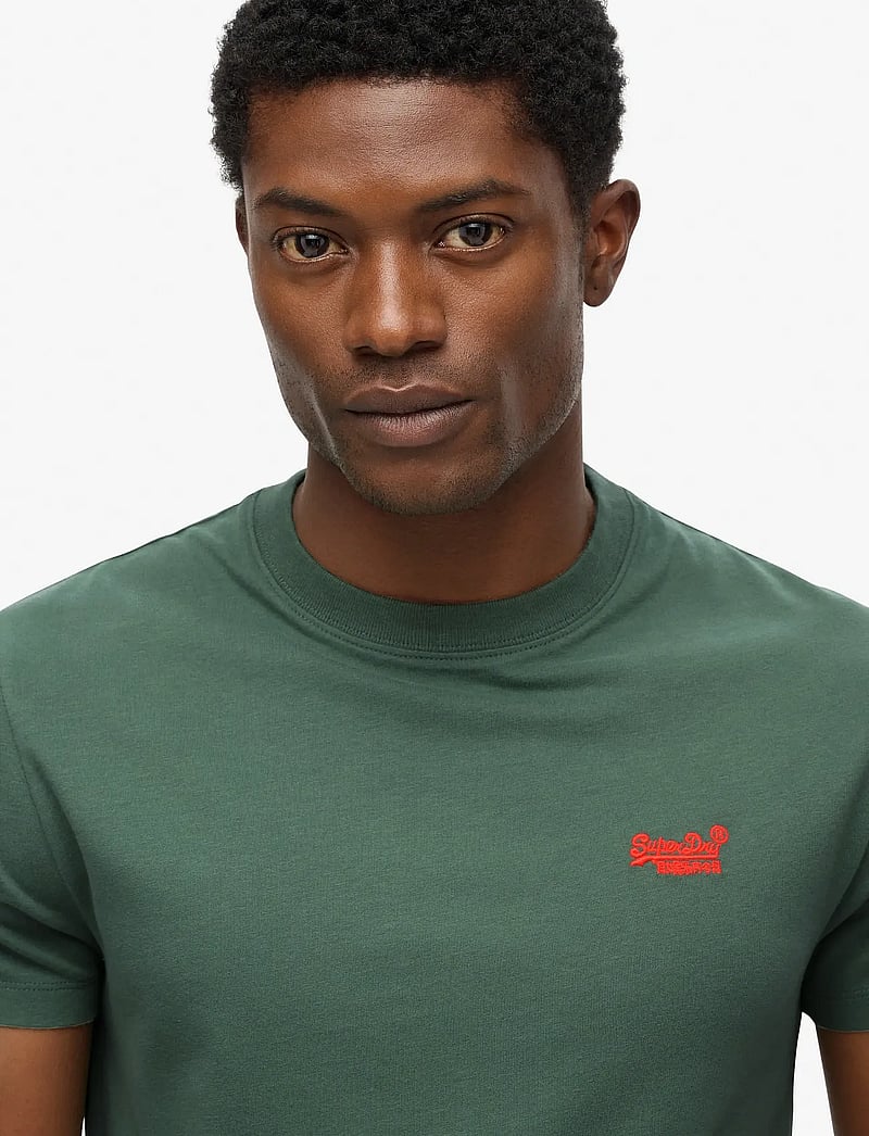 Superdry - ESSENTIAL LOGO EMB TEE - laurel khaki - 3