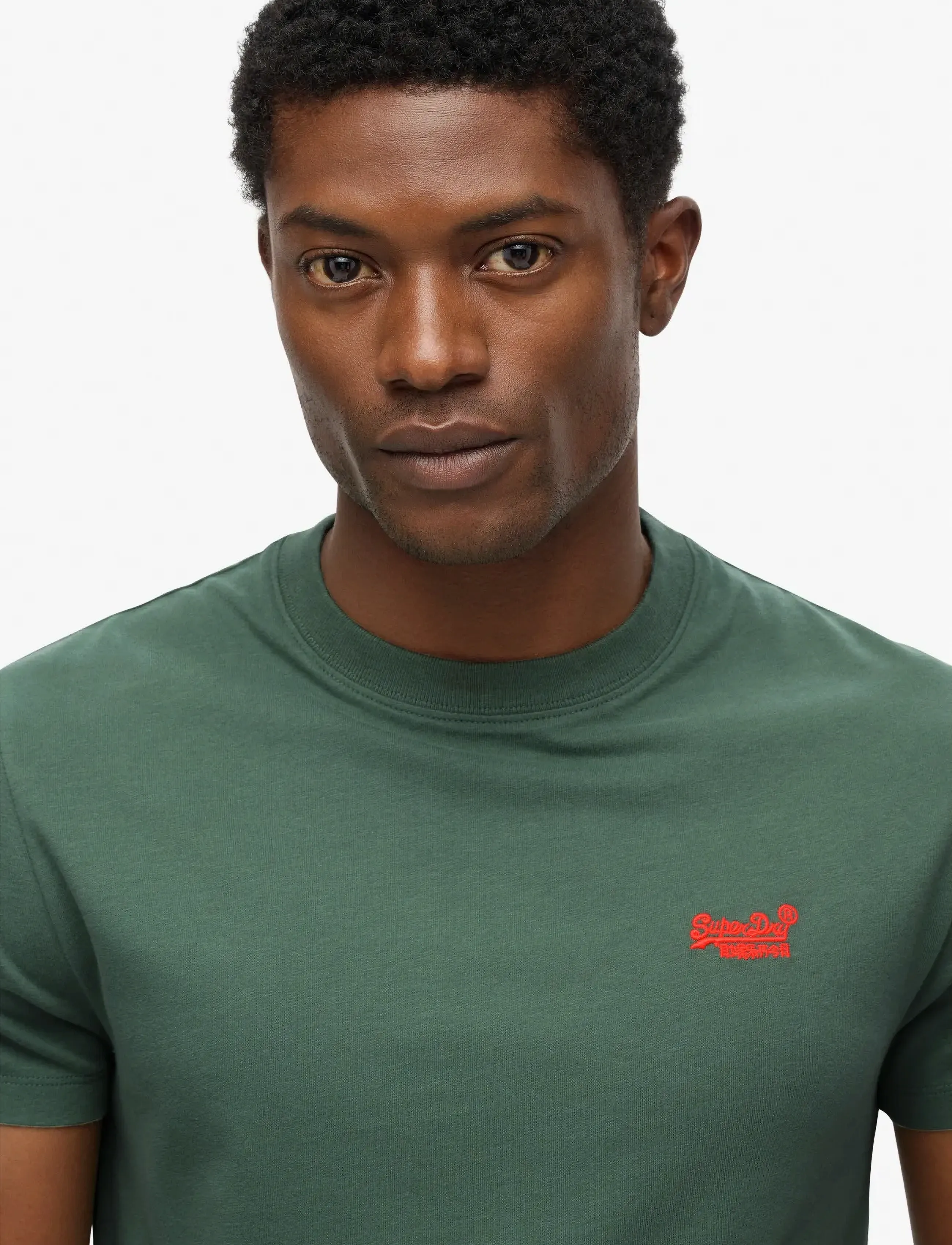 Superdry - ESSENTIAL LOGO EMB TEE - laurel khaki - 3