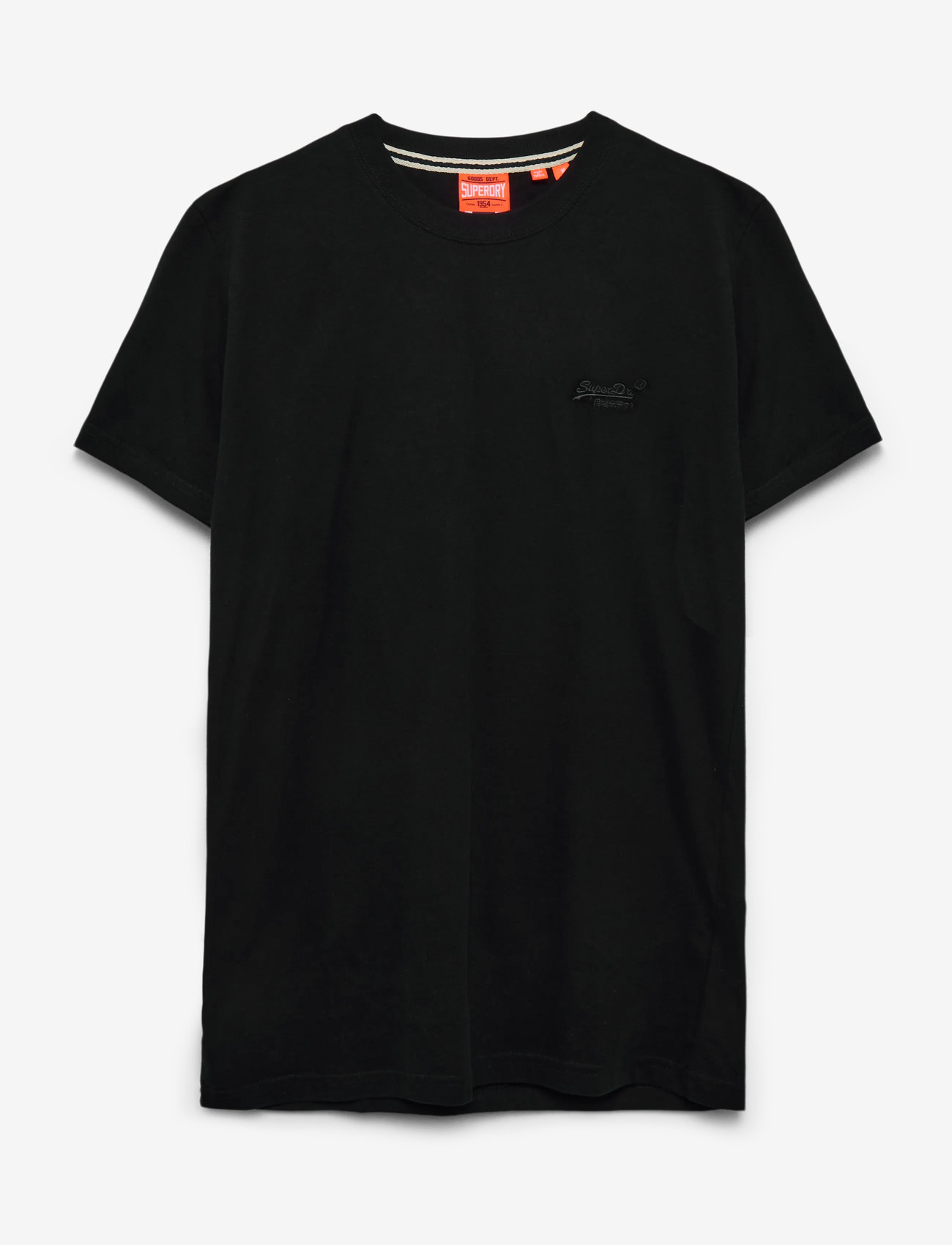 Superdry - ESSENTIAL LOGO EMB TEE - kurzärmelig - black/black - 1