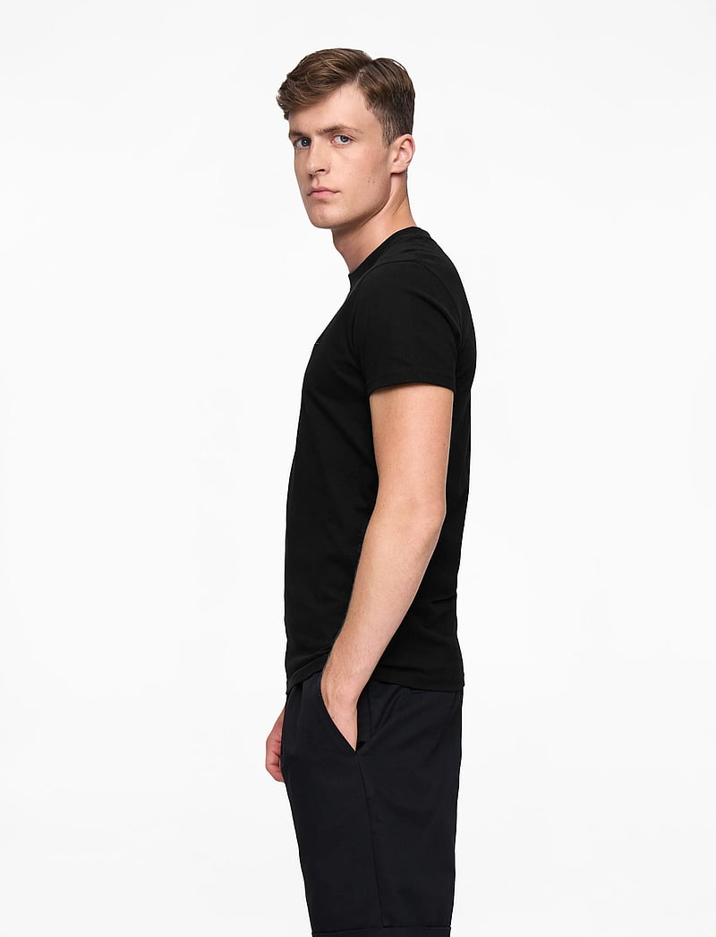 Superdry - ESSENTIAL LOGO EMB TEE - kurzärmelig - black/black - 3