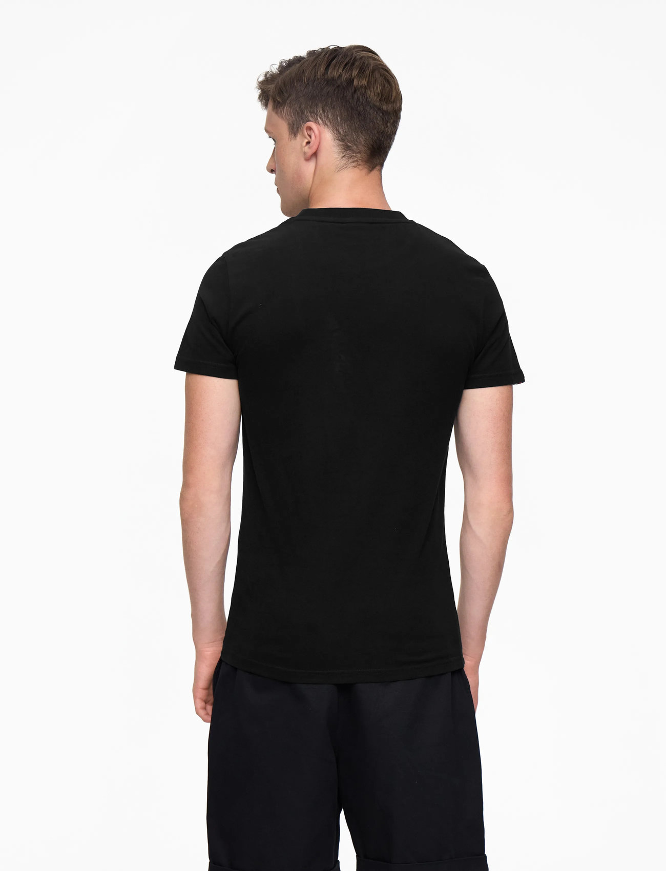 Superdry - ESSENTIAL LOGO EMB TEE - kurzärmelig - black/black - 4