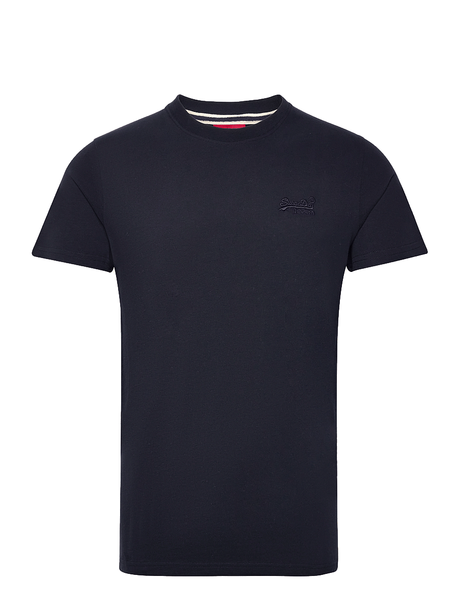 Superdry - ESSENTIAL LOGO EMB TEE - short-sleeved t-shirts - eclipse navy - 1