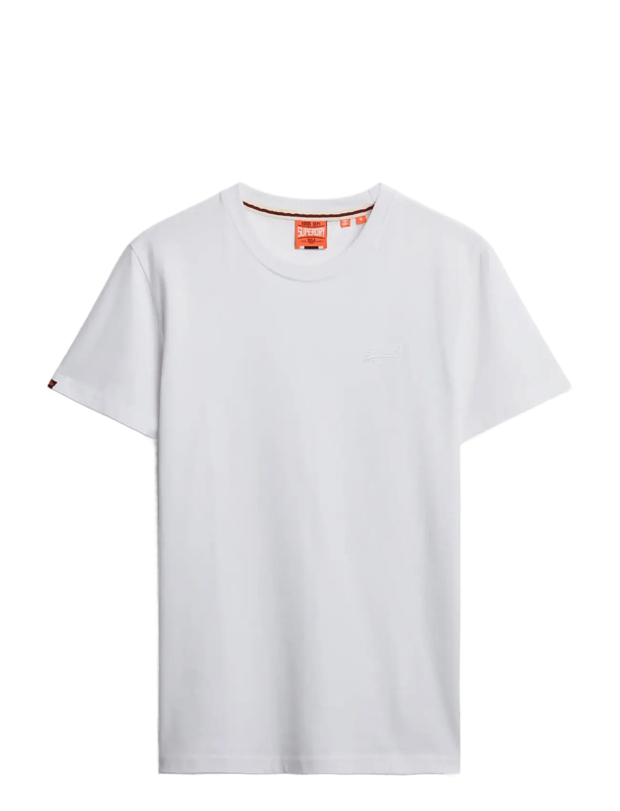 Superdry - ESSENTIAL LOGO EMB TEE - kurzärmelig - optic/optic - 1
