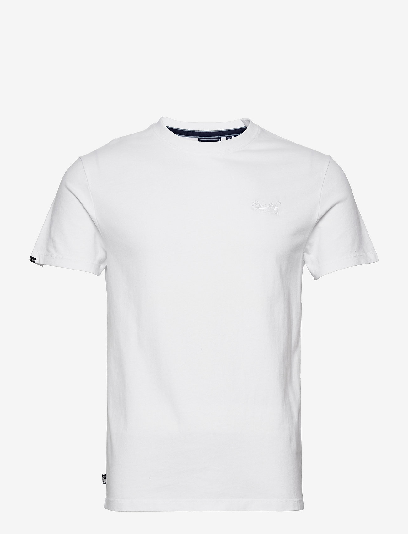 Superdry - ESSENTIAL LOGO EMB TEE - kortärmade t-shirts - optic/optic - 1