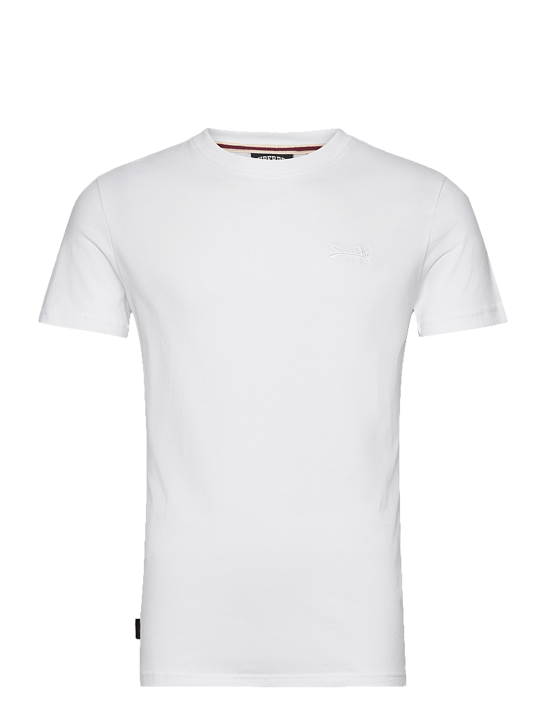 Superdry - ESSENTIAL LOGO EMB TEE - kurzärmelig - optic/optic - 1