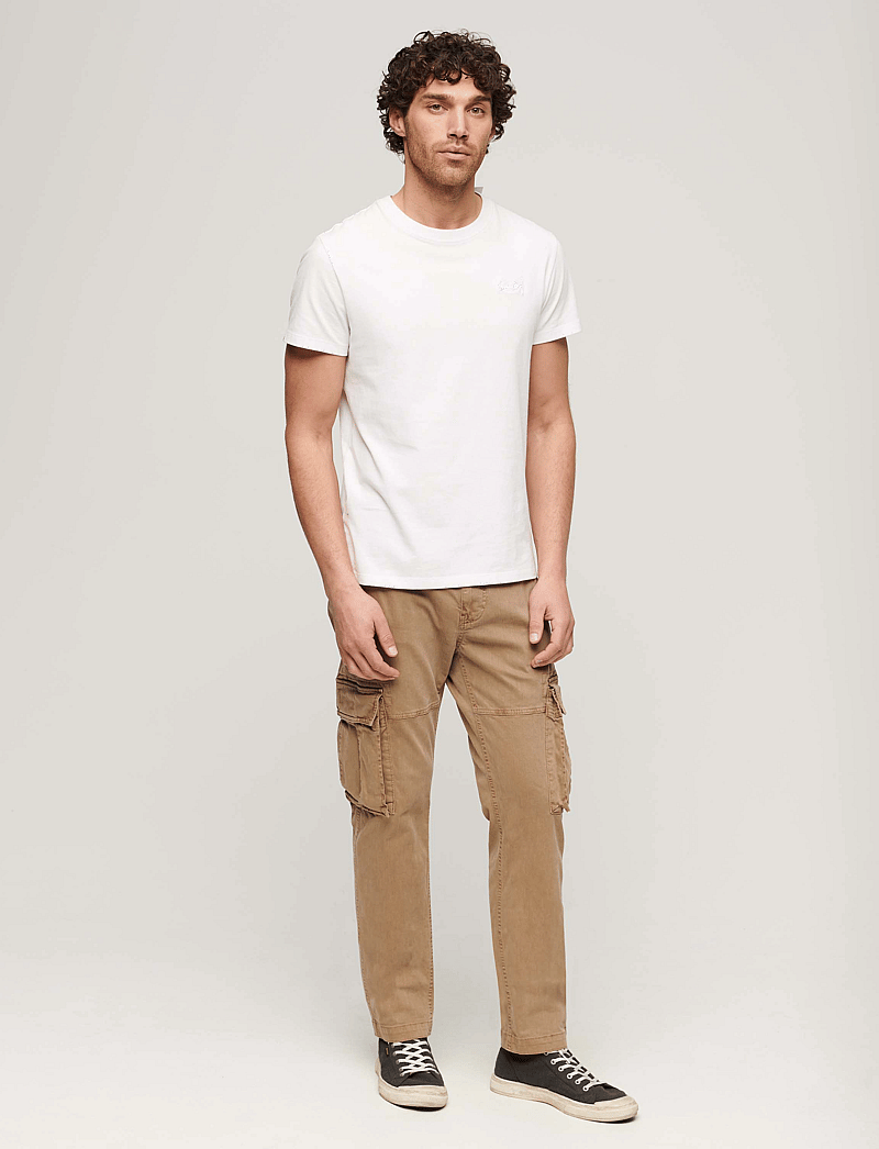 Superdry - ESSENTIAL LOGO EMB TEE - kurzärmelig - optic/optic - 3