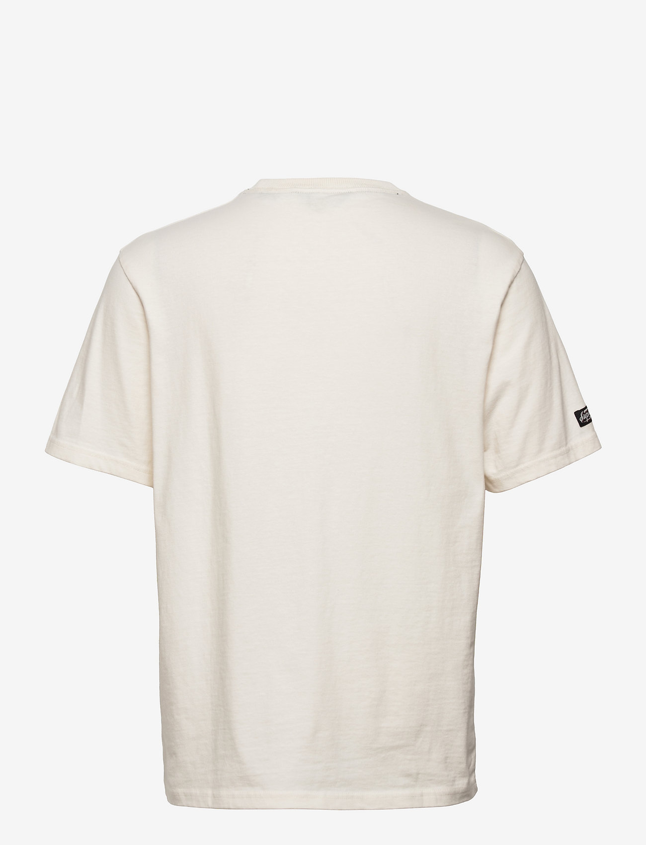 Superdry - VINTAGE CROSSING LINES BK TEE - couture white - 1