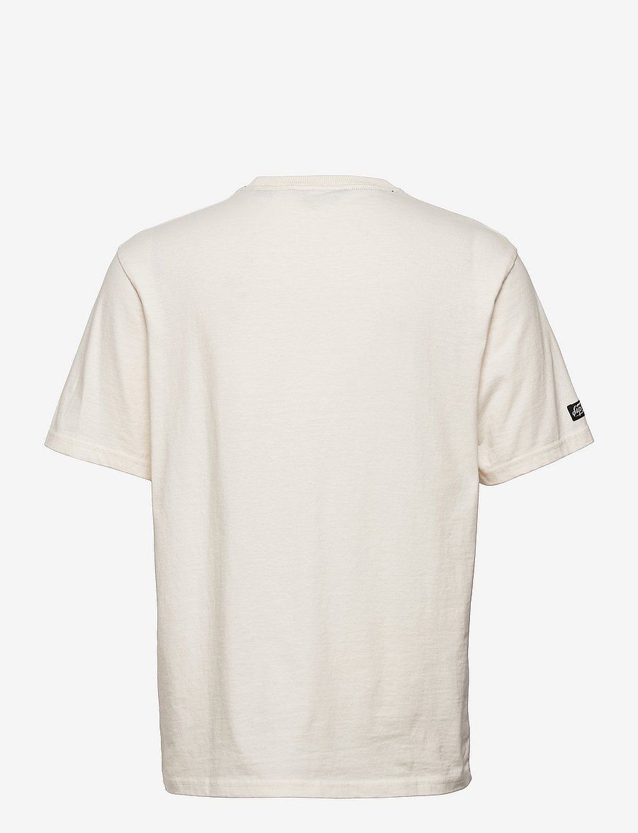 Superdry - VINTAGE CROSSING LINES BK TEE - couture white - 1