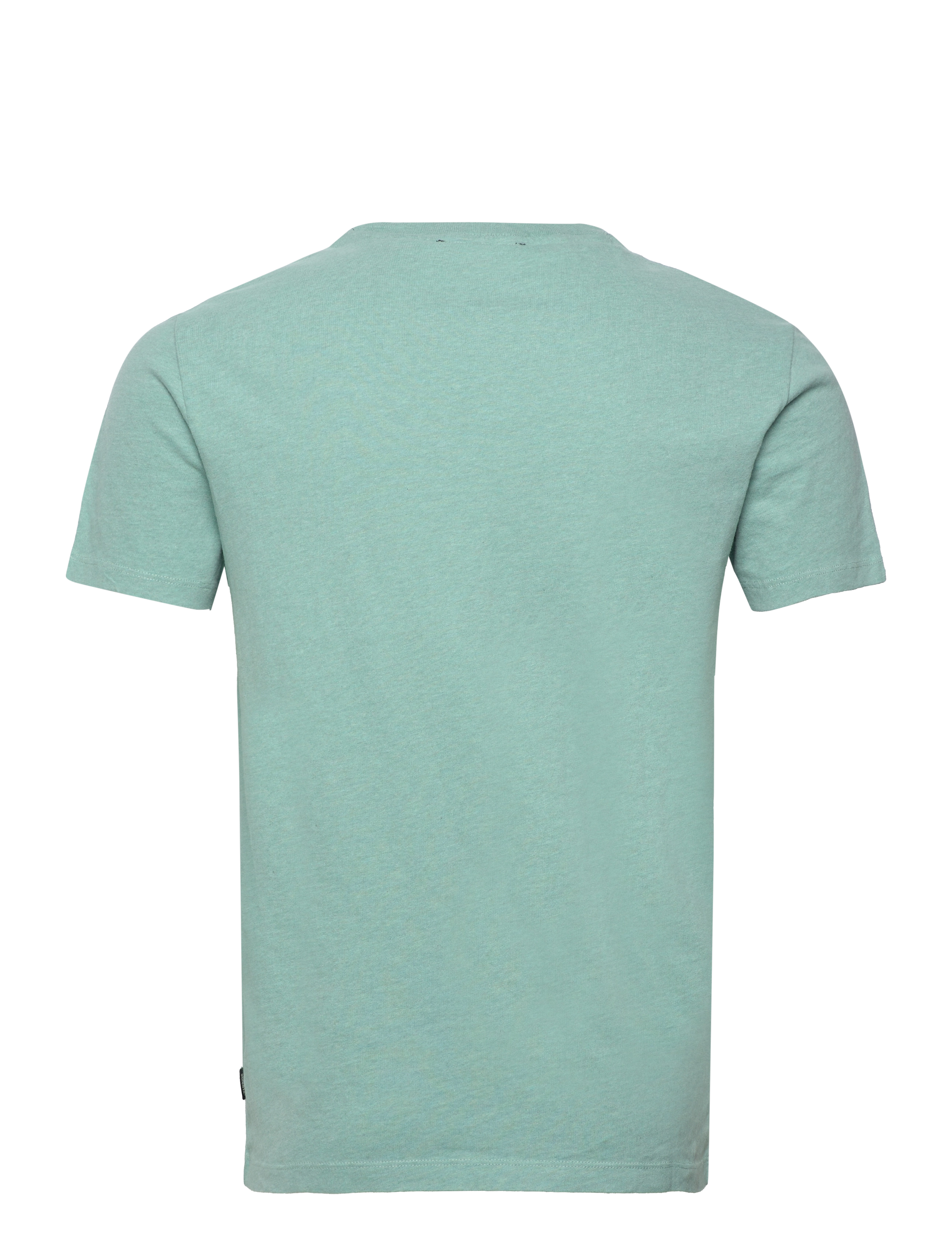 Superdry - VINTAGE LOGO MICRO EMB TEE - sage marl - 1