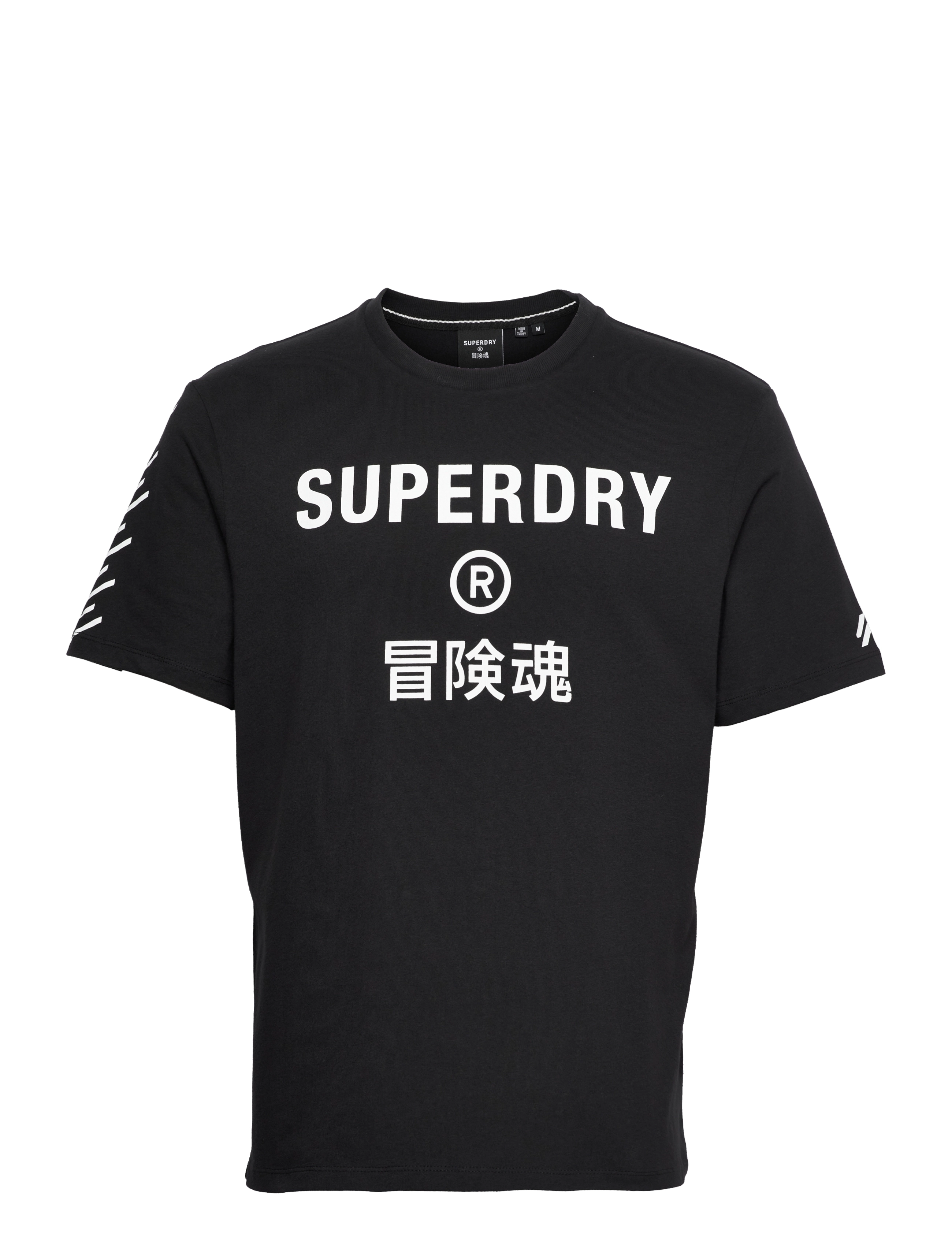 Superdry - CODE CORE SPORT TEE - black - 0