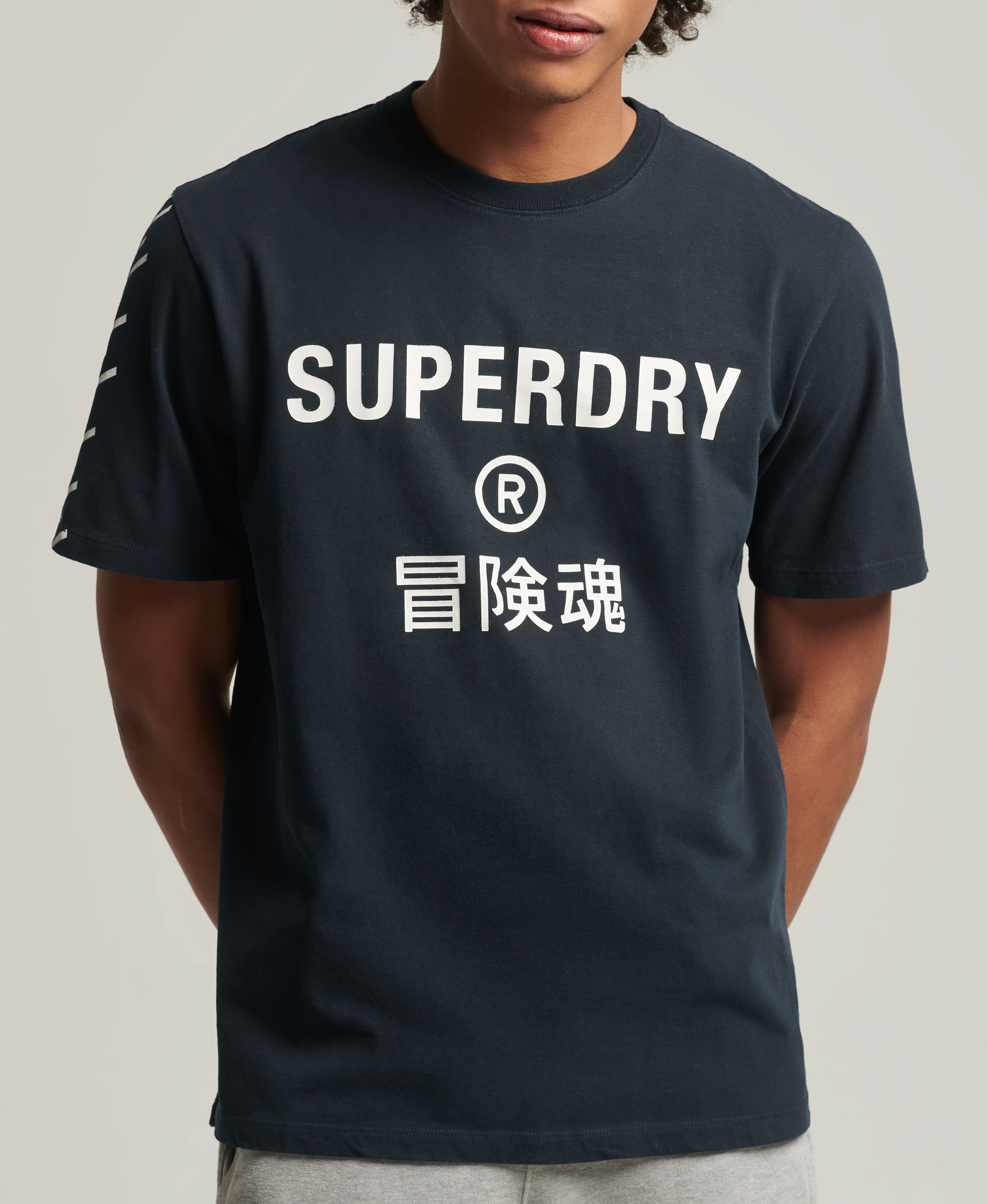 Superdry - CODE CORE SPORT TEE - eclipse navy - 3