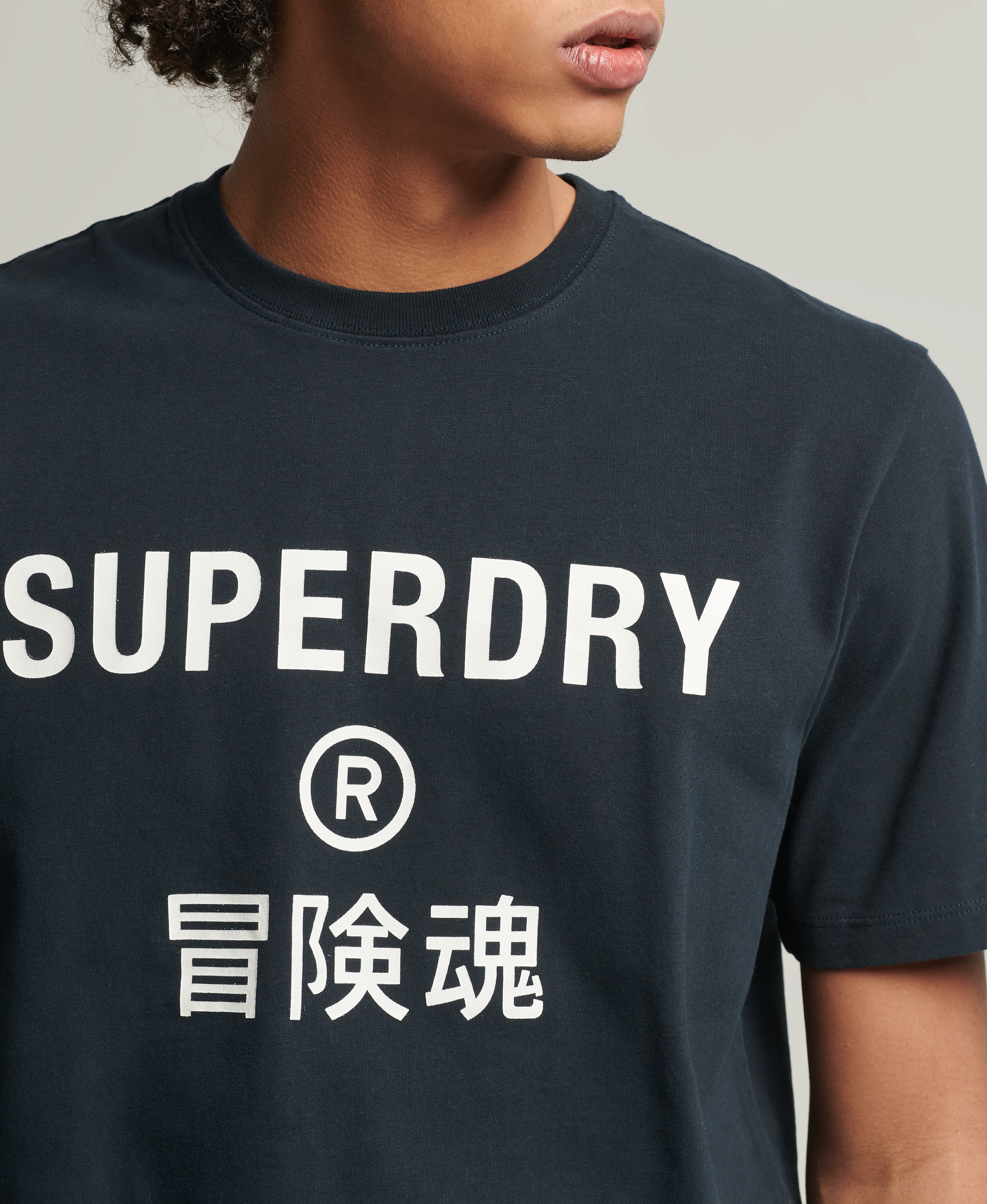 Superdry - CODE CORE SPORT TEE - eclipse navy - 4