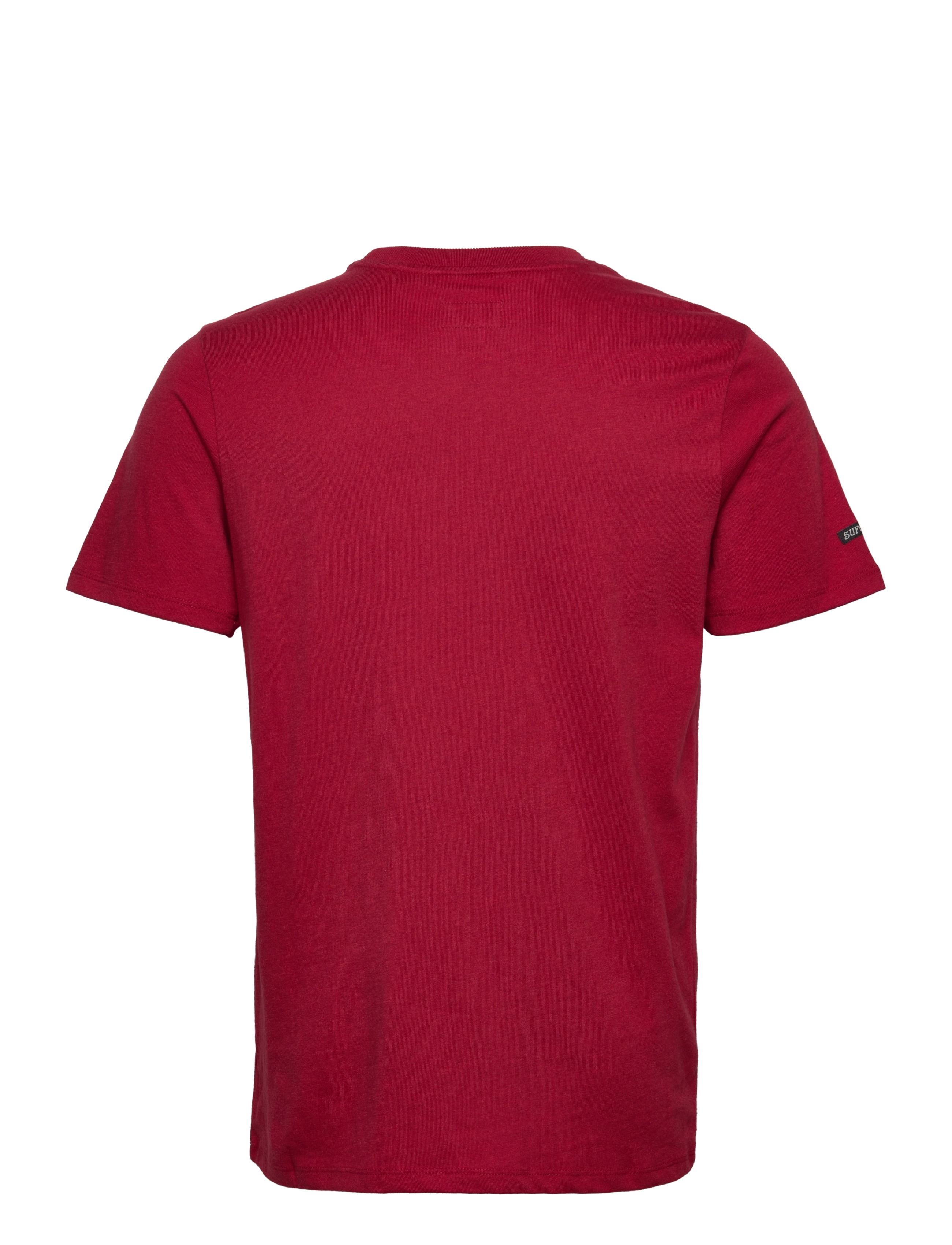 Superdry - VINTAGE VENUE TONAL TEE - rich red marl - 1