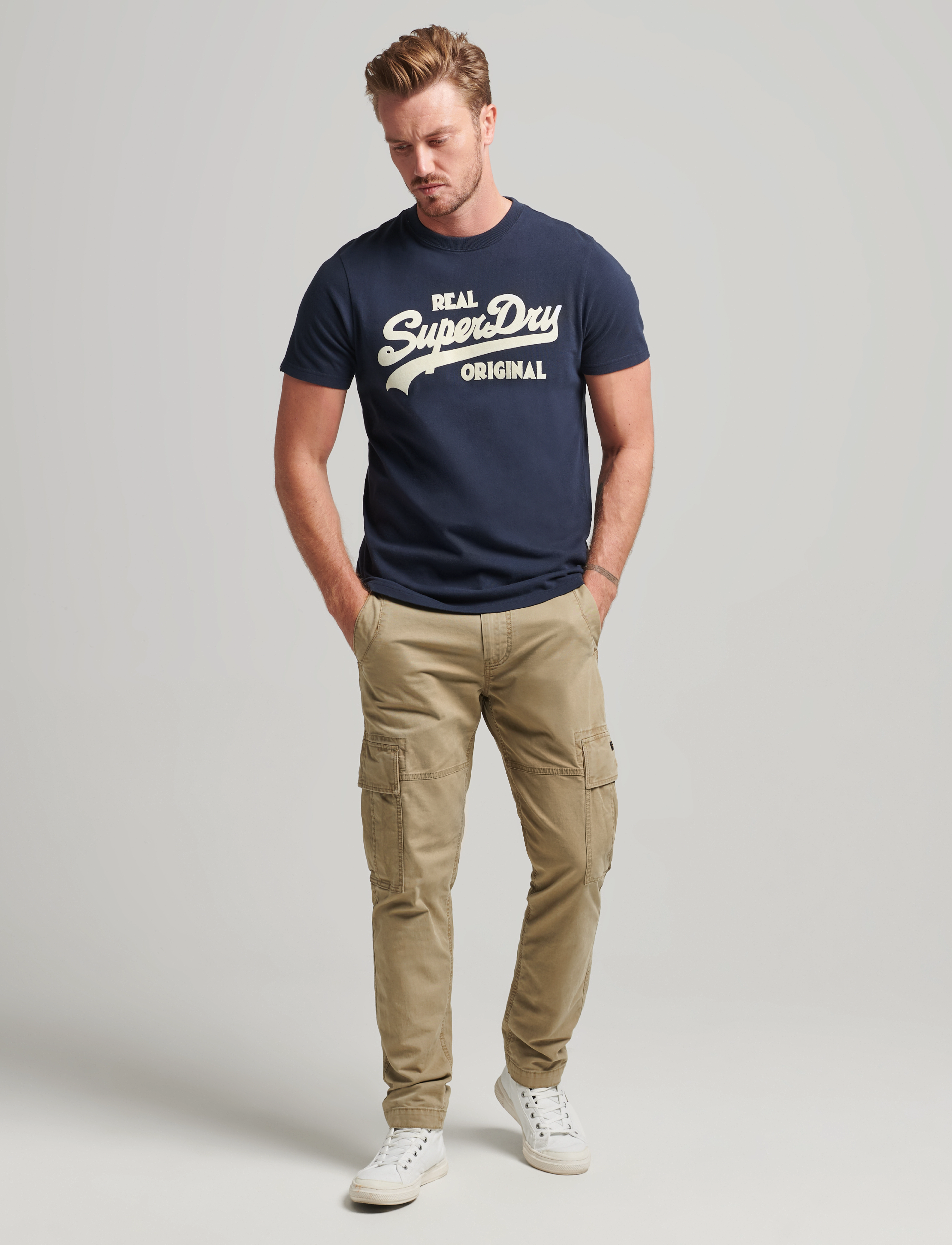 Superdry - VINTAGE LOGO SODA POP TEE - eclipse navy - 3