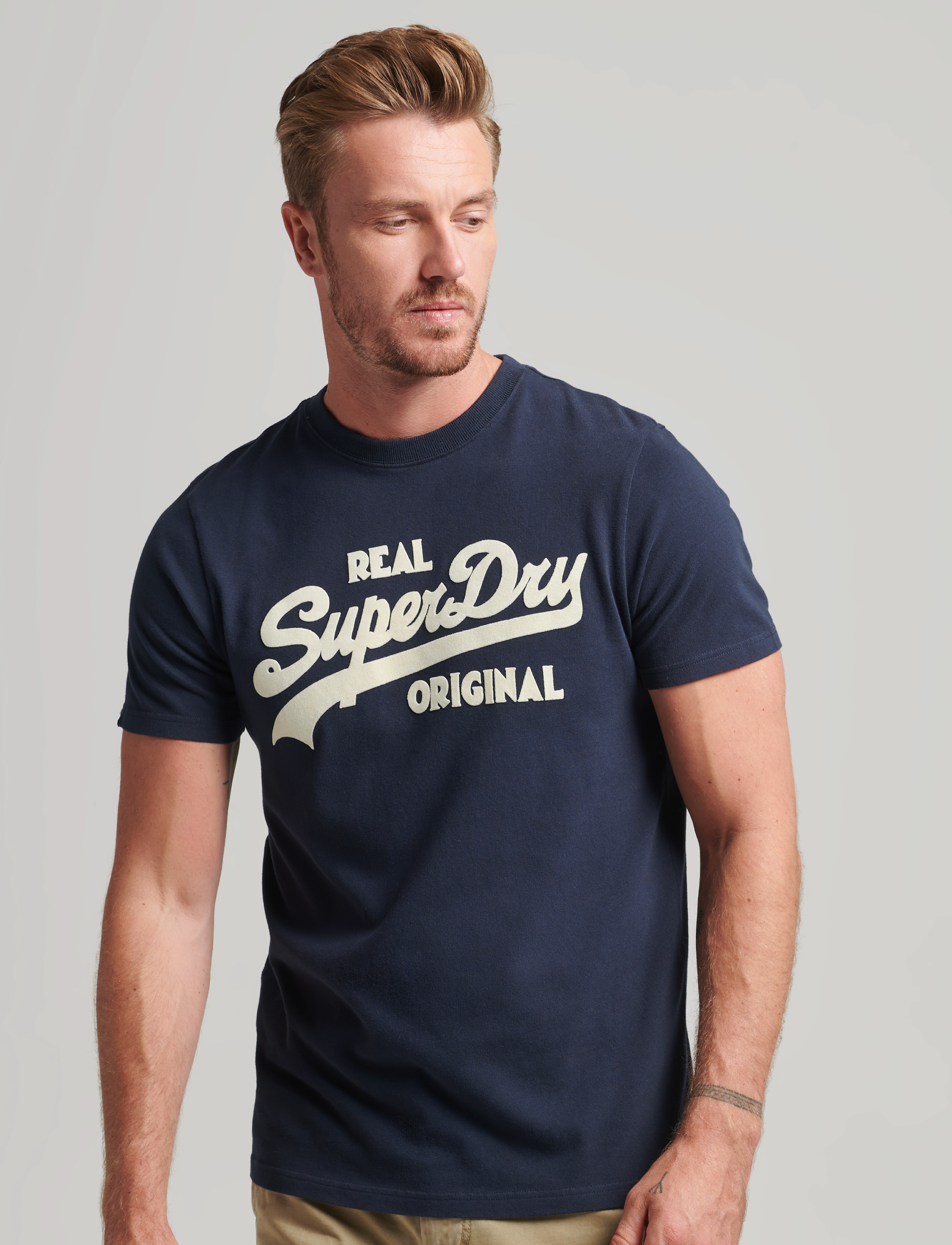 Superdry - VINTAGE LOGO SODA POP TEE - eclipse navy - 4