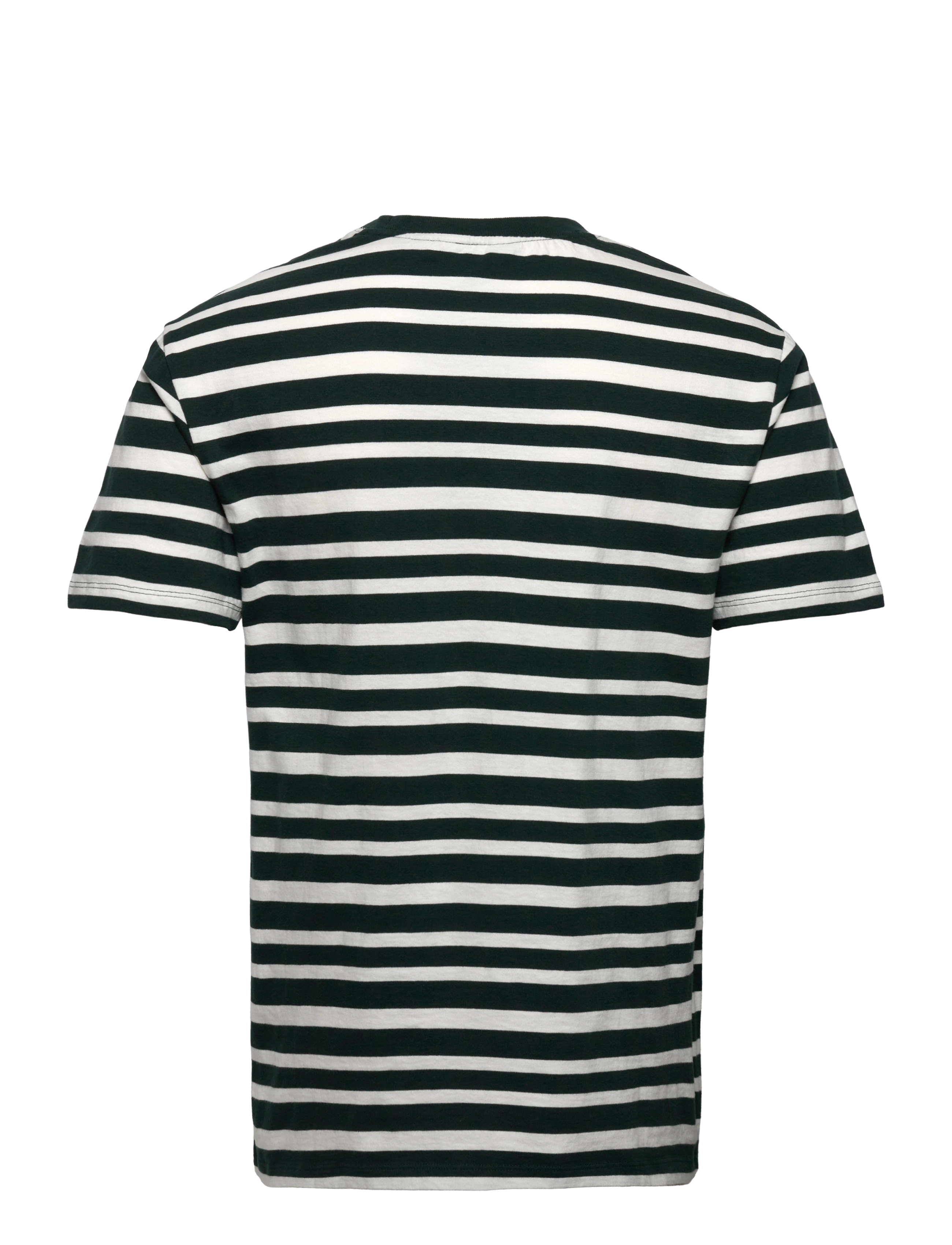 Superdry - VINTAGE STRIPE TEE - enamel green/ecru - 1