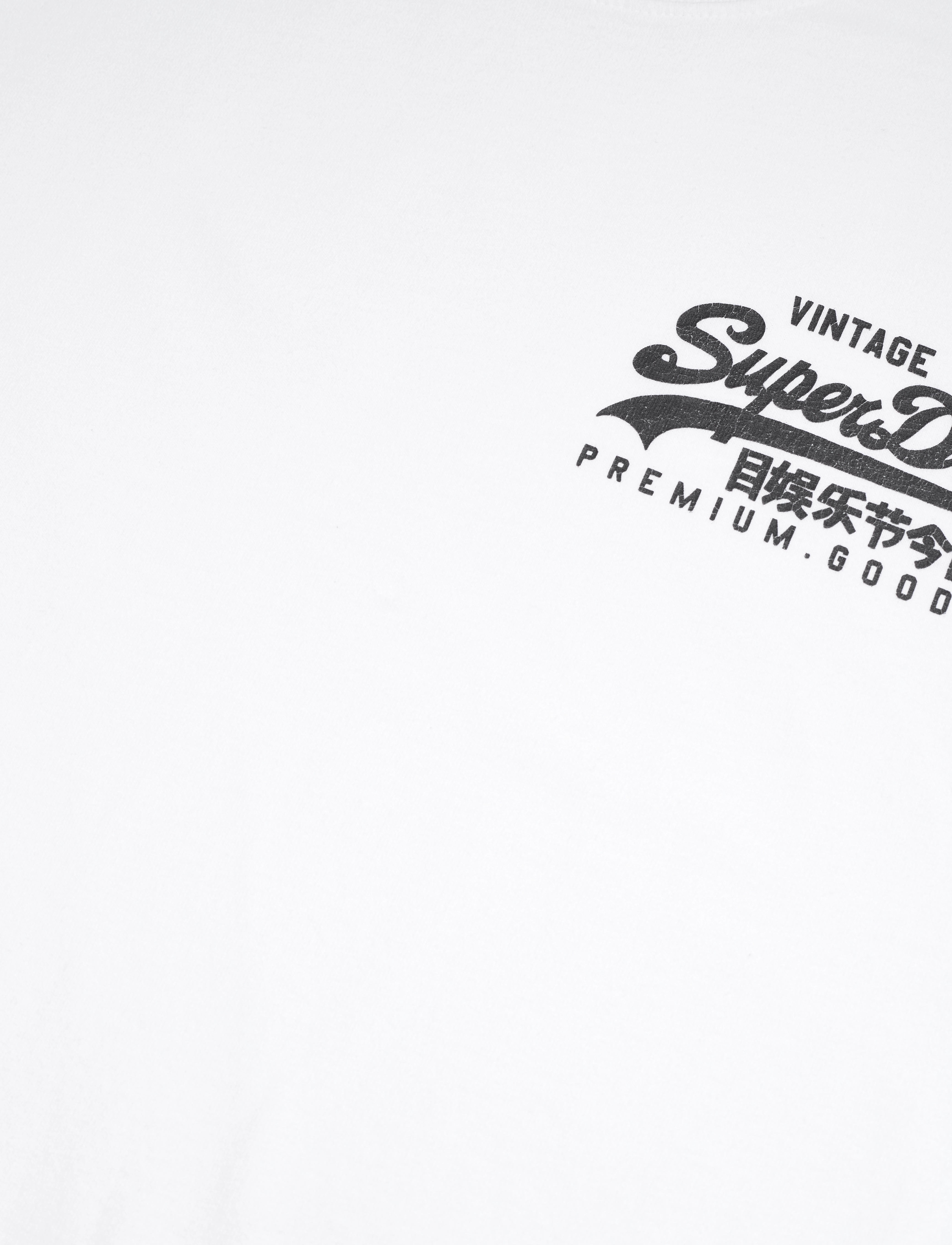 Superdry - VINTAGE LOGO HERITAGE TEE - optic - 5