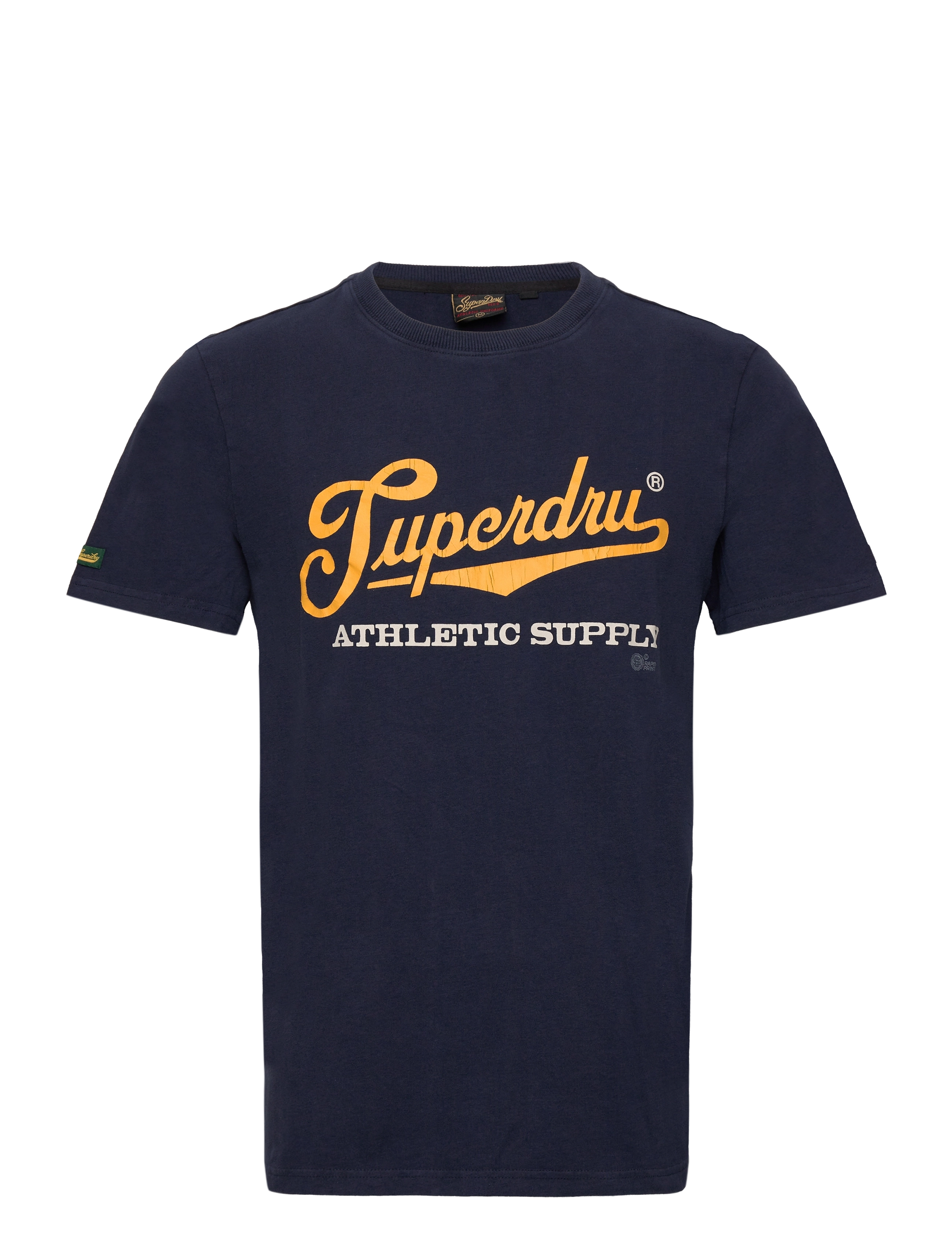 VINTAGE SCRIPTED COLLEGE TEE - NAUTICAL NAVY