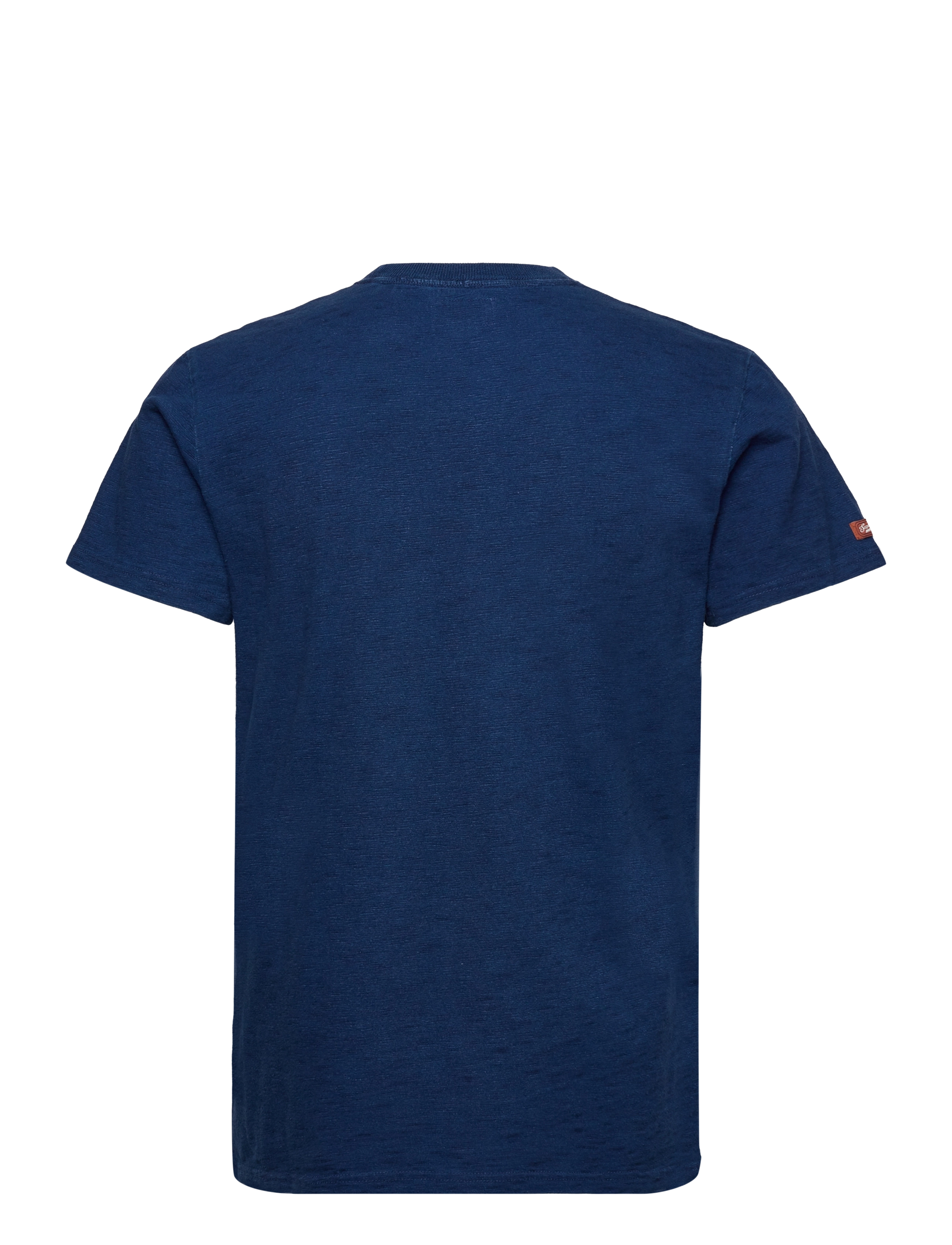Superdry - VINTAGE SCRIPT INDIGO WW TEE - reverse snowy wash indigo - 2