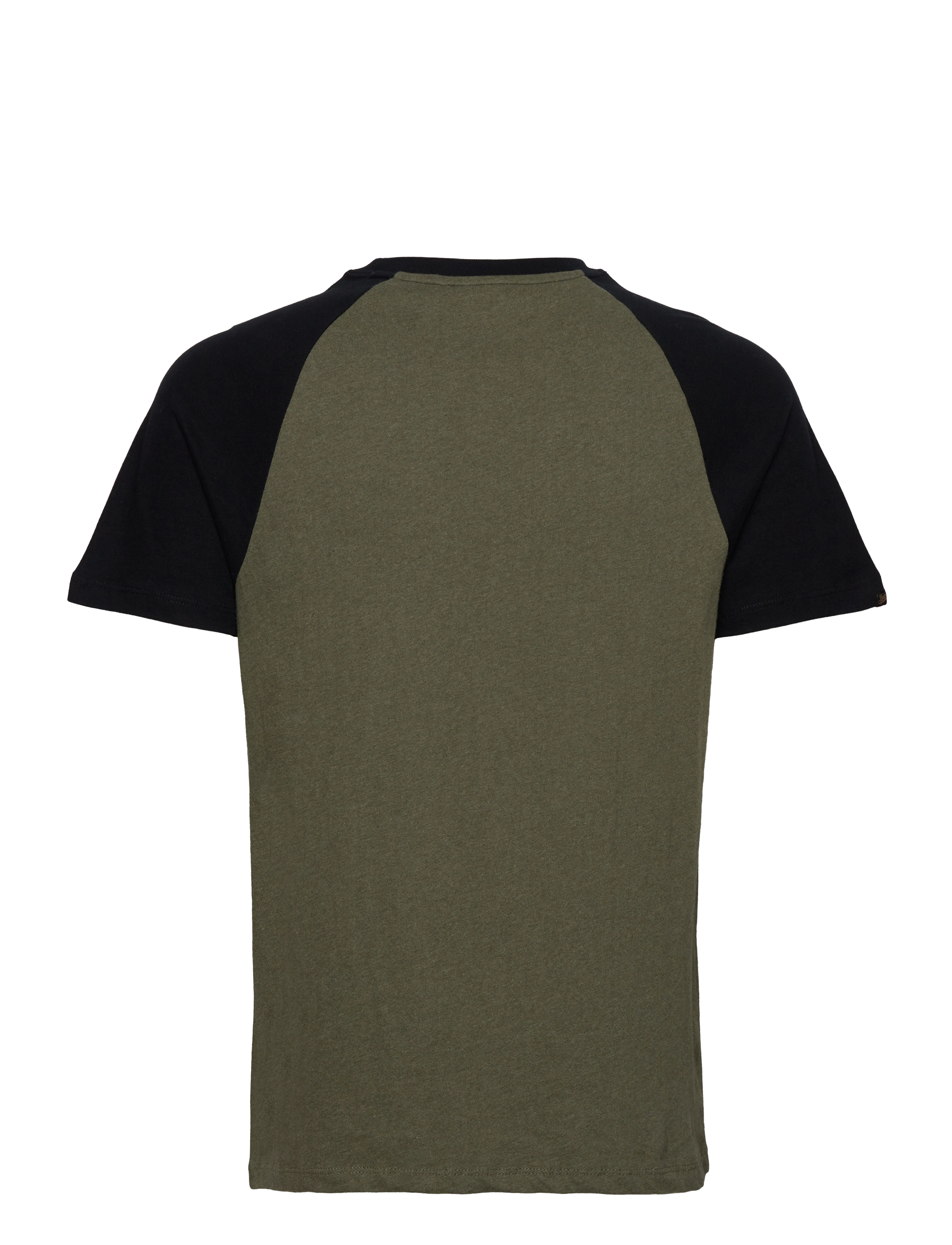 Superdry - VINTAGE VL HERITAGE RGLN TEE - thrift olive marl/black - 1
