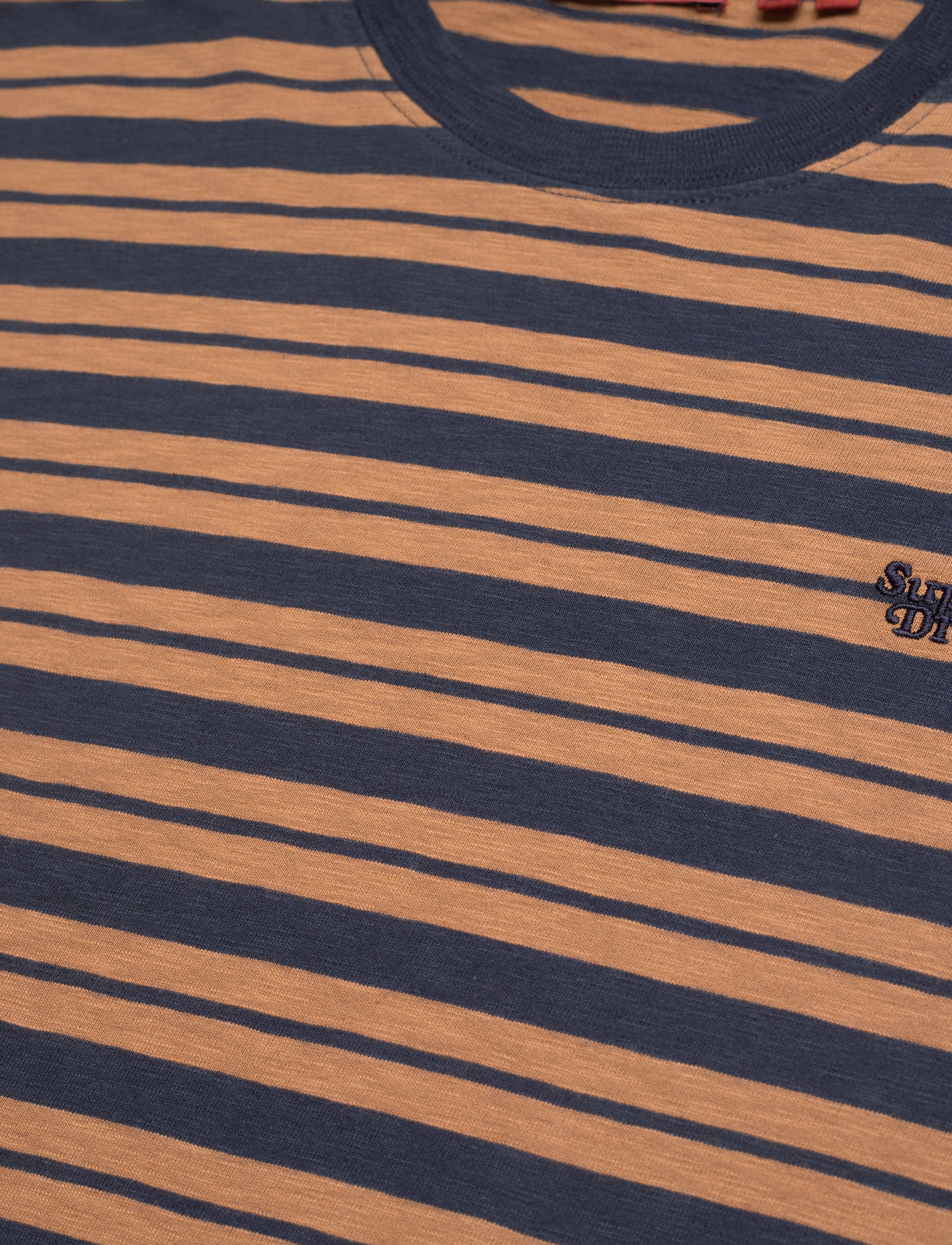Superdry - RELAXED FIT STRIPE TSHIRT - camel stripe - 2