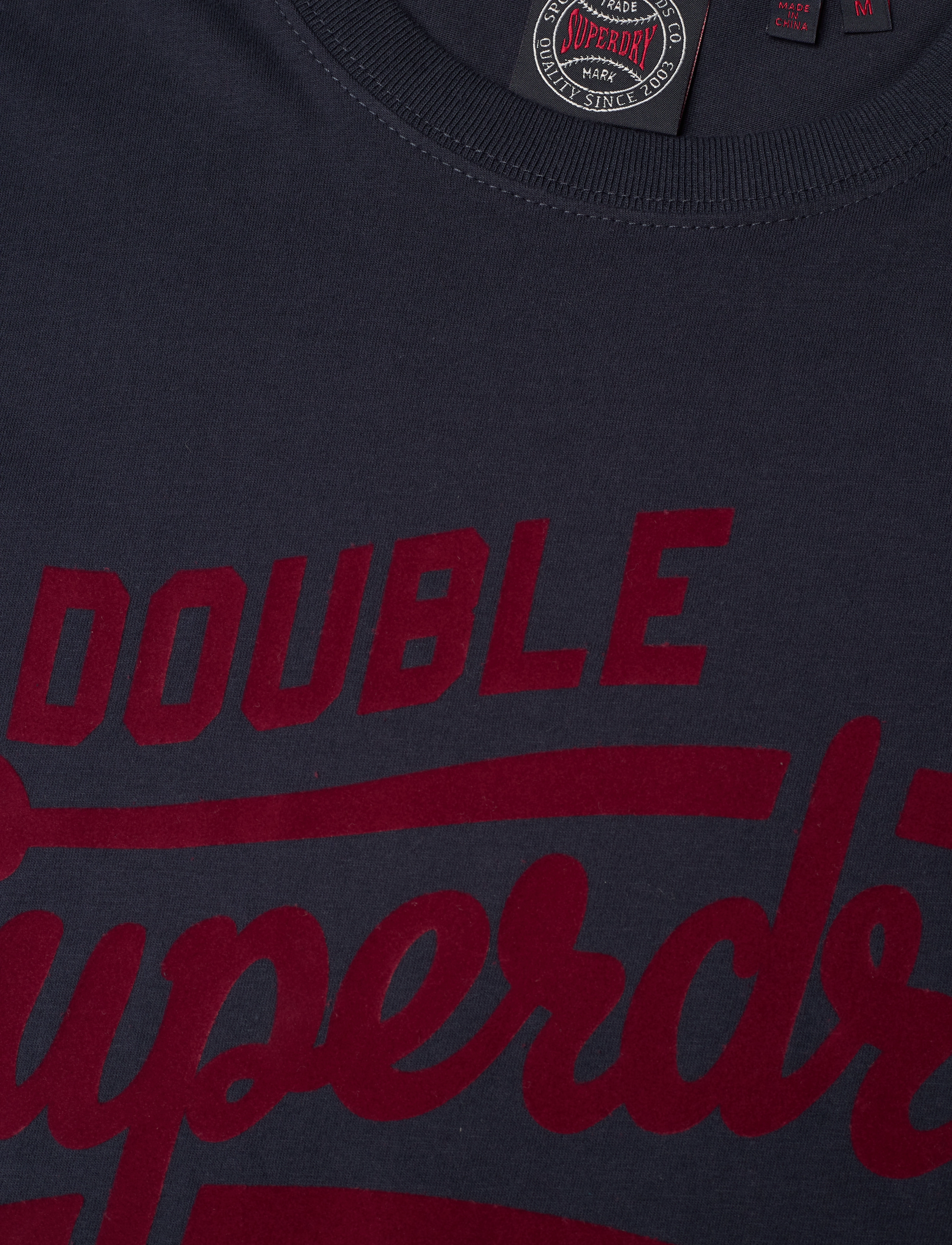 Superdry - ATHLETIC SCRIPT GRAPHIC TEE - eclipse navy - 2