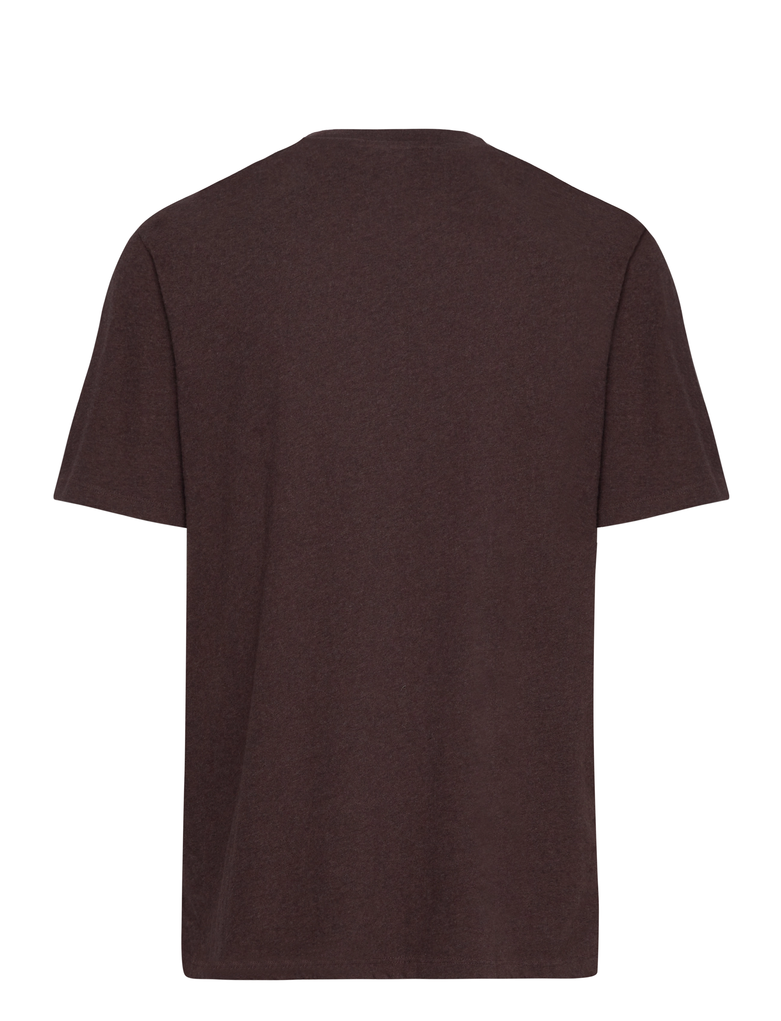Superdry - TRAVEL POSTCARD GRAPHIC TEE - rich brown marl - 1