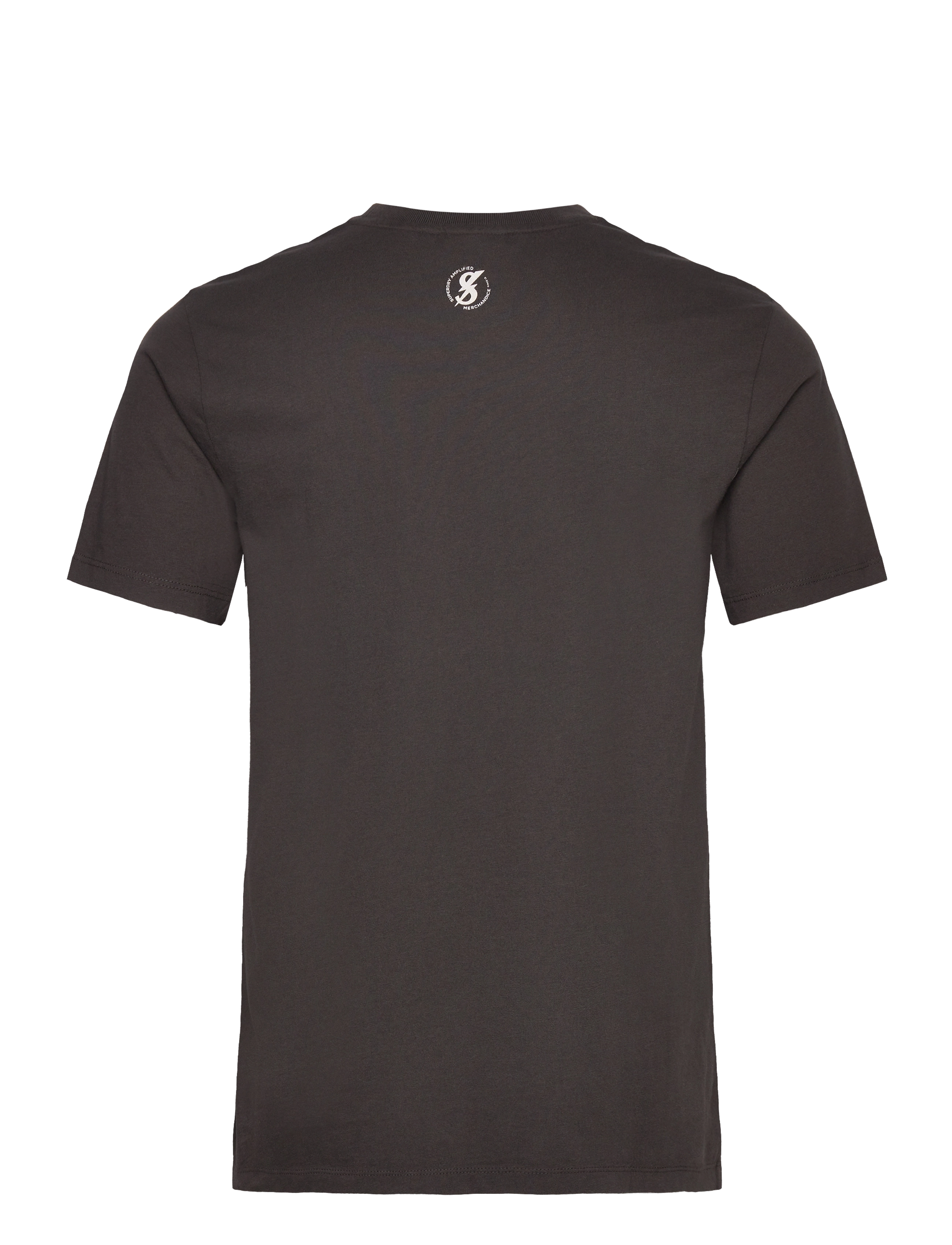 Superdry - RETRO ROCK GRAPHIC T SHIRT - carbon grey - 1