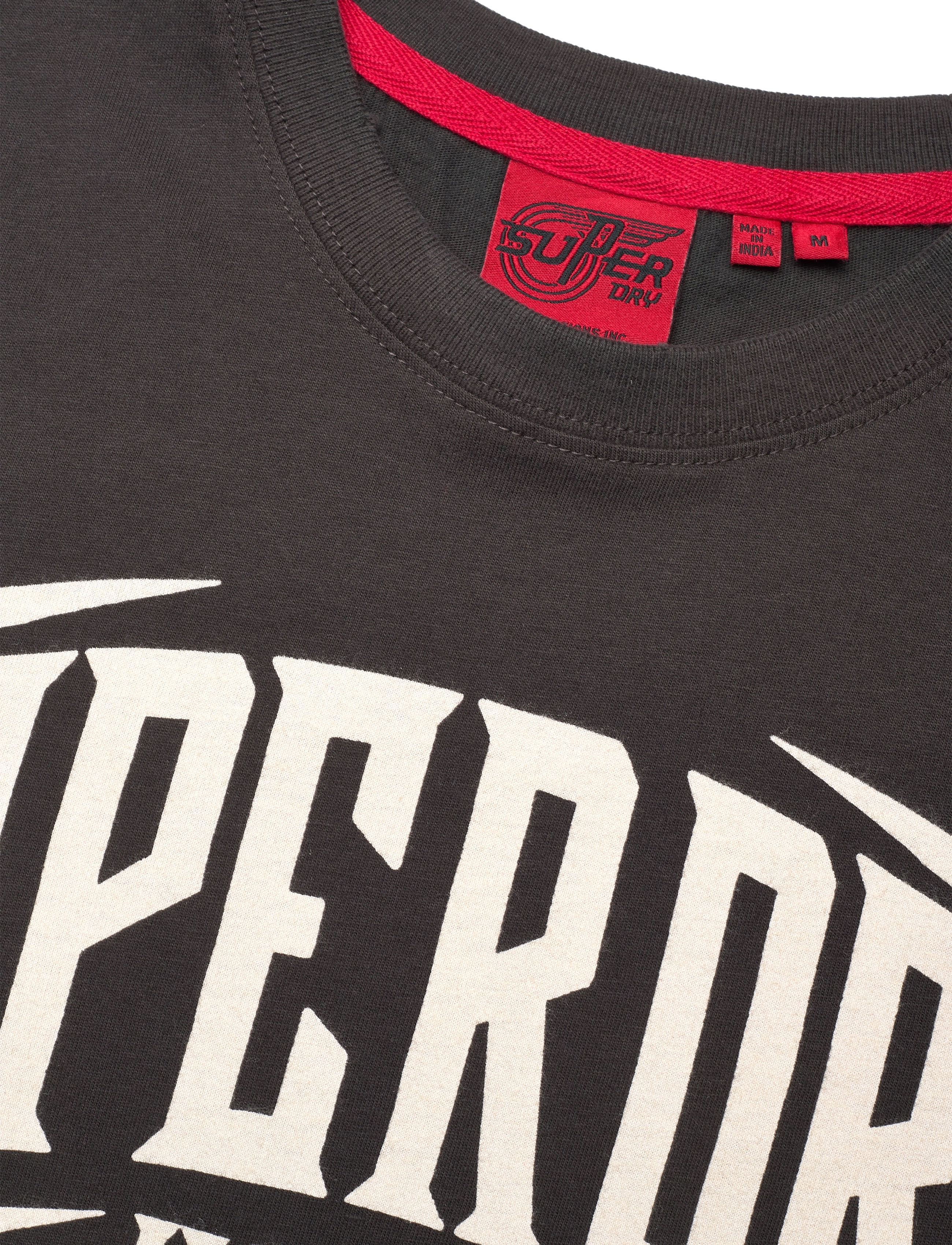 Superdry - RETRO ROCK GRAPHIC T SHIRT - carbon grey - 2