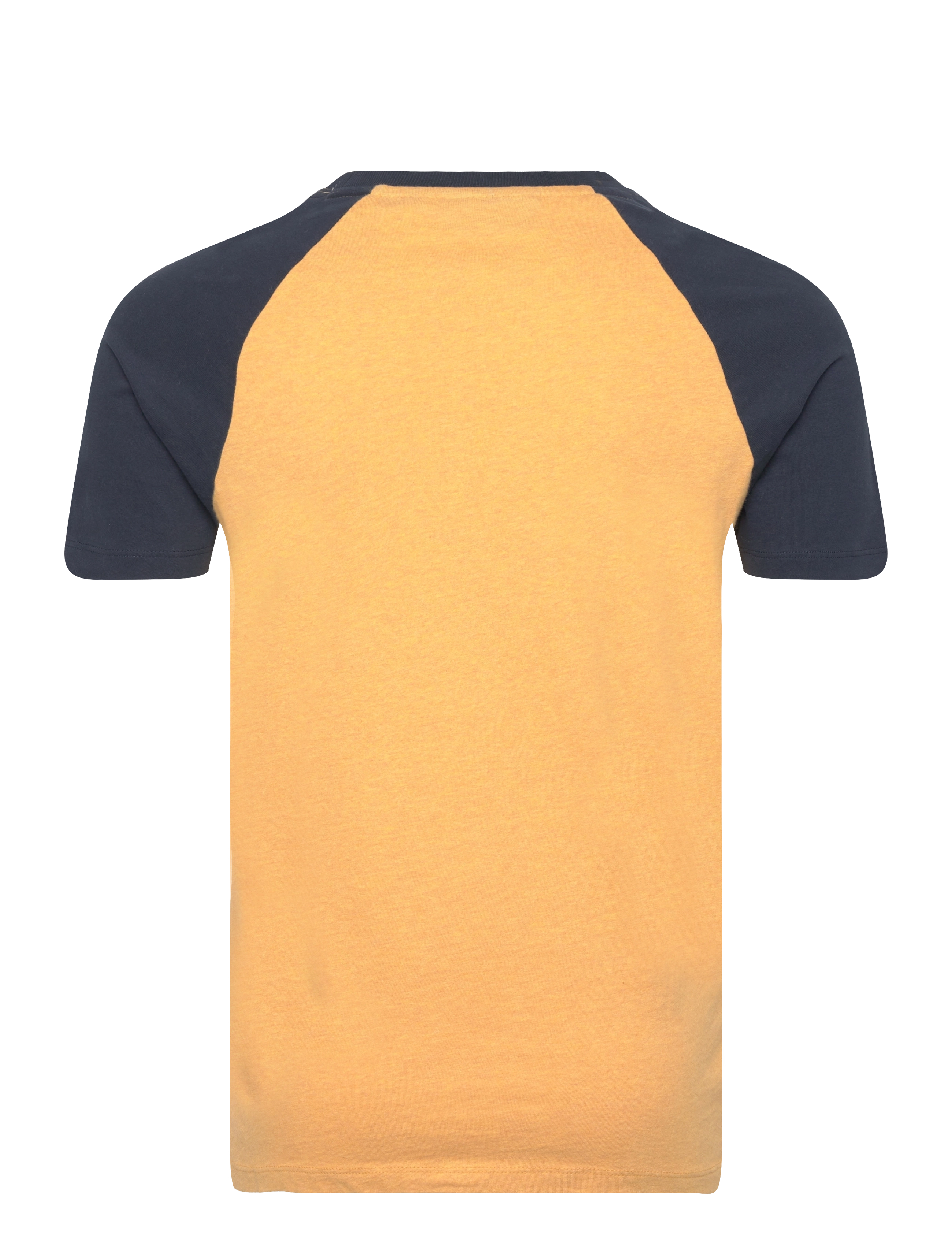 Superdry - ESSENTIAL LOGO BASEBALL TSHIRT - ochre yellow marl/eclipse navy - 2