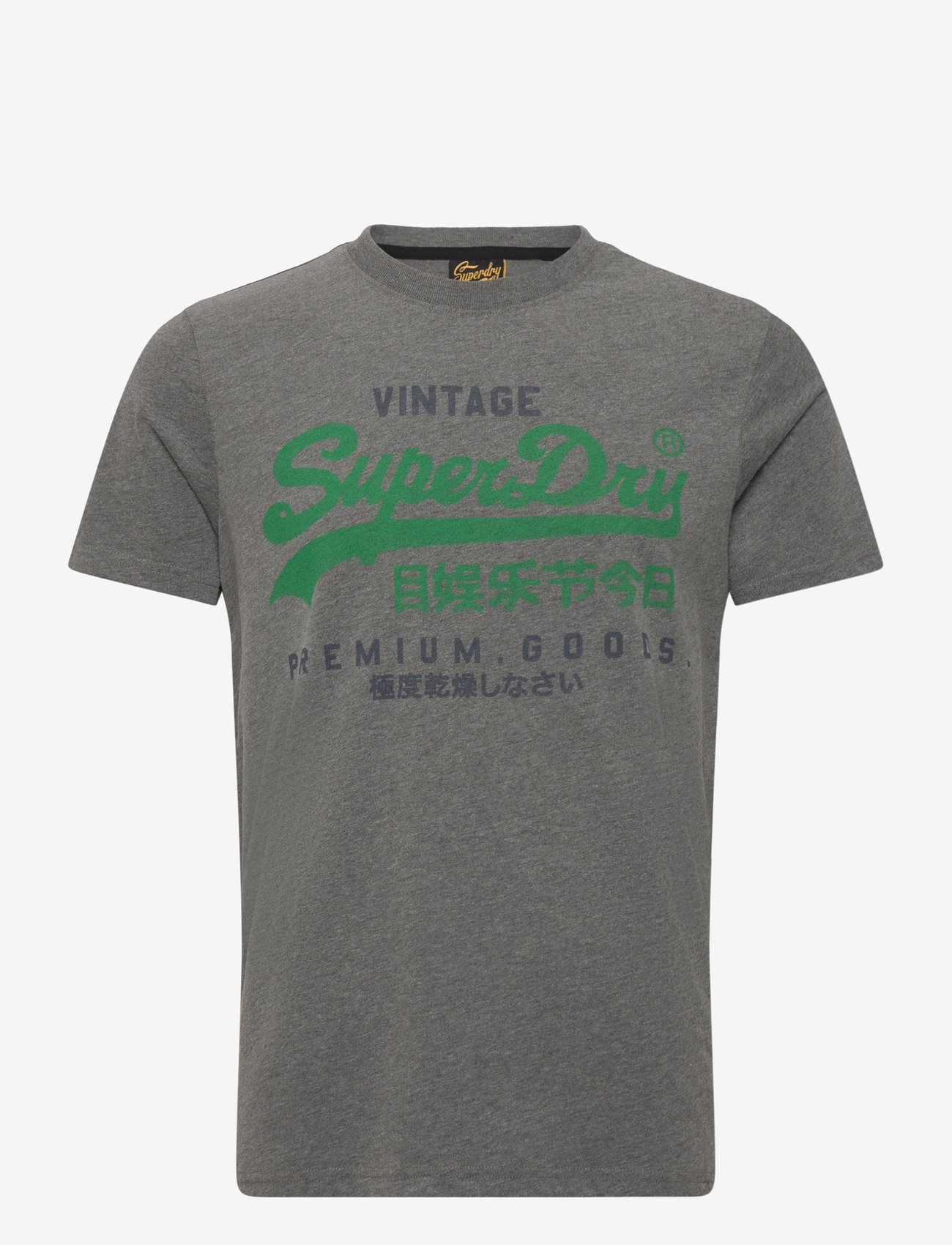 Superdry - VL Premium Goods Graphic Tee - mid grey marl - 0