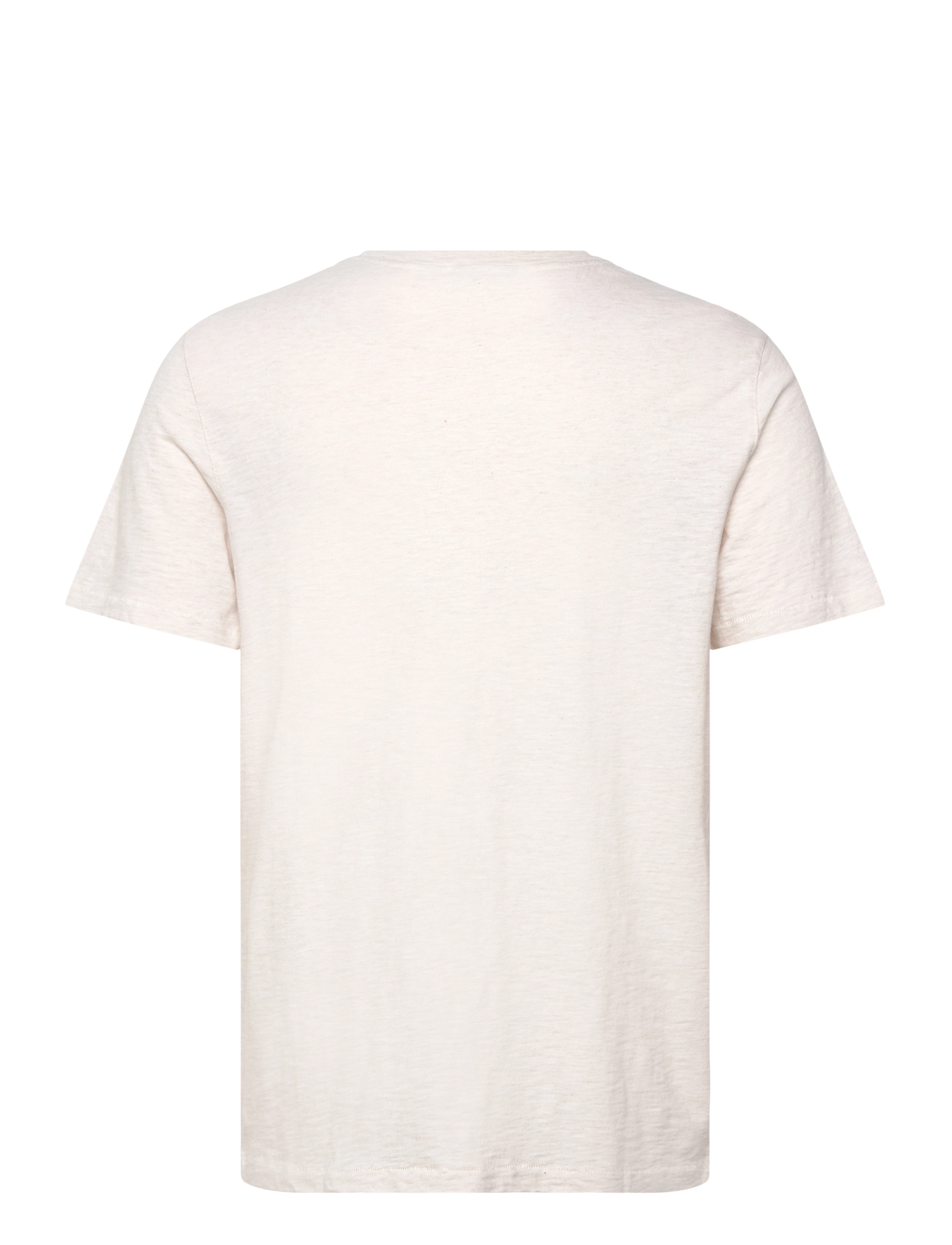 Superdry - CREW NECK SLUB SS T-SHIRT - oat cream marl - 2