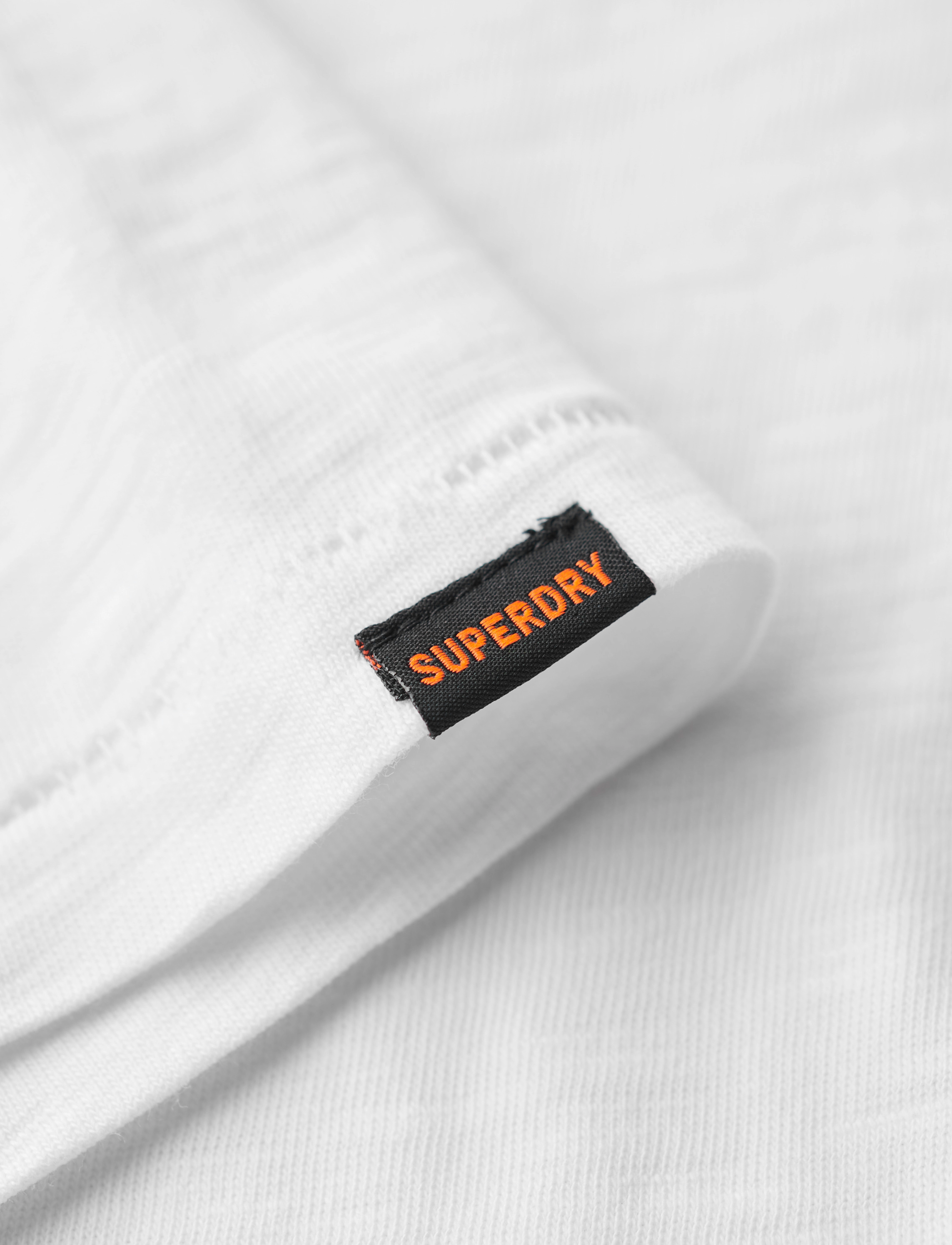 Superdry - CREW NECK SLUB SS T-SHIRT - optic - 5