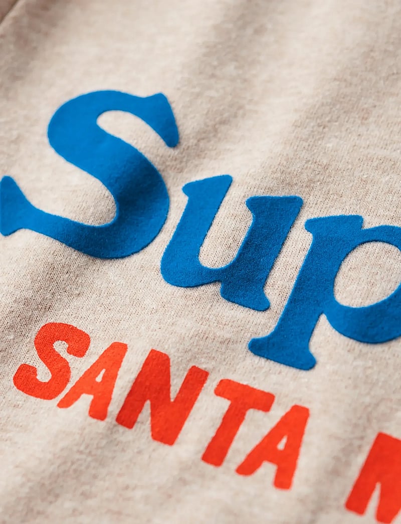 Superdry - VENUE DUO LOGO T SHIRT - kurzärmelig - lavin beige marl - 5